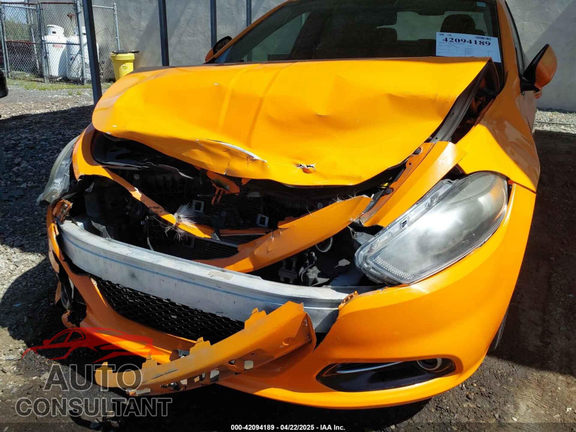 DODGE DART 2013 - 1C3CDFBAXDD338437