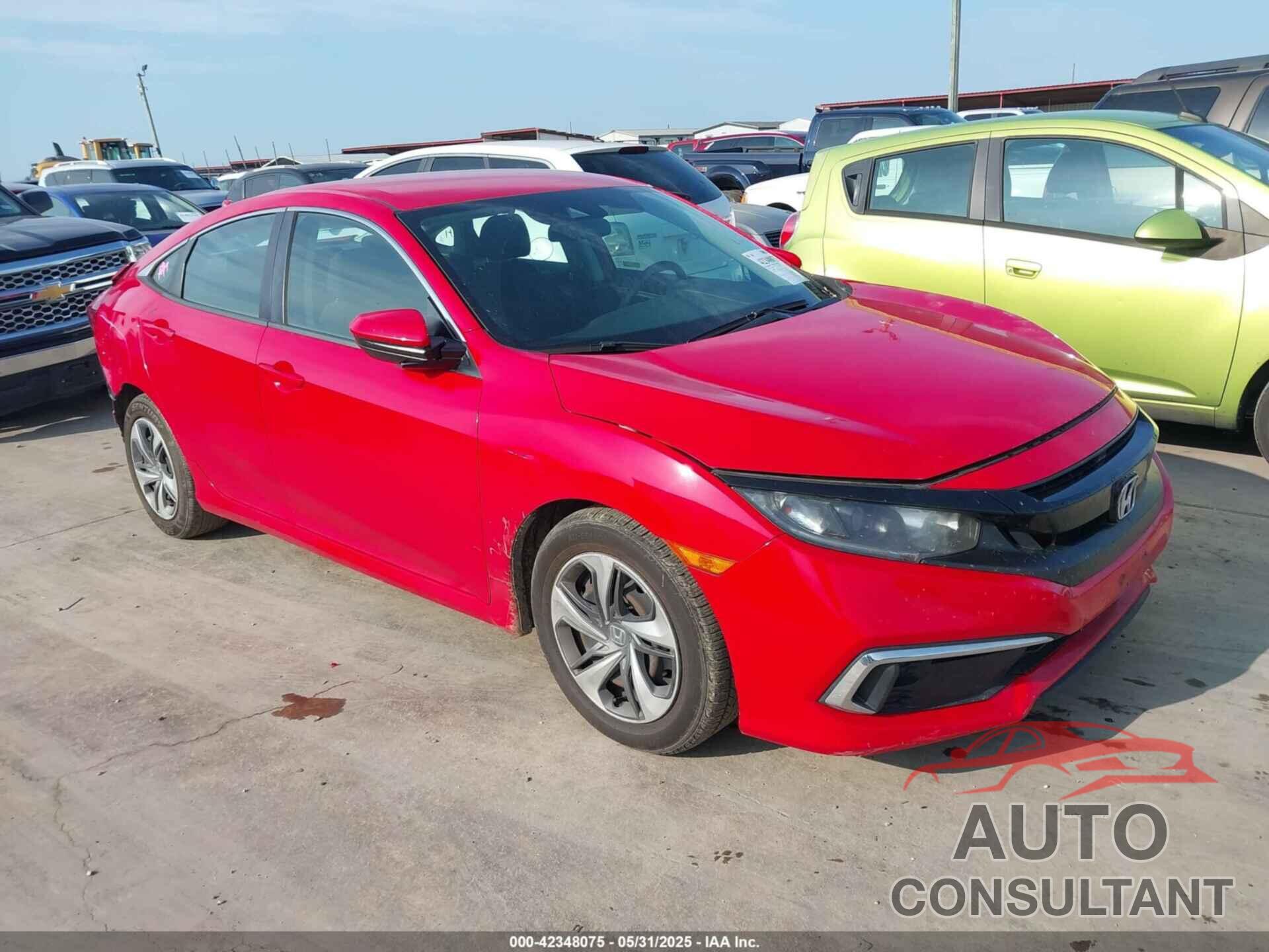 HONDA CIVIC 2019 - 2HGFC2F65KH556555
