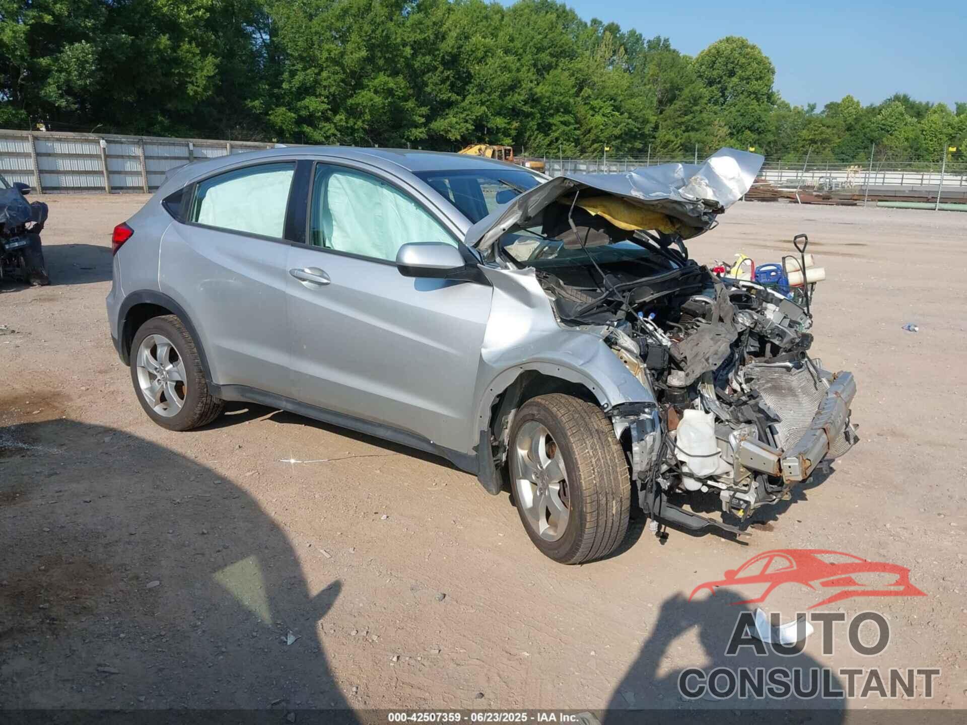 HONDA HR-V 2016 - 3CZRU6H39GM752844
