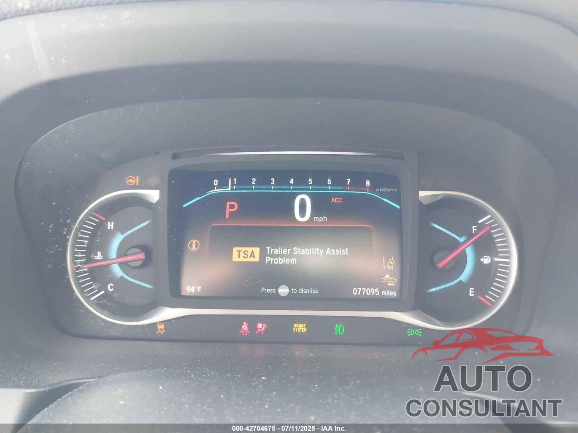 HONDA PILOT 2020 - 5FNYF6H08LB050871