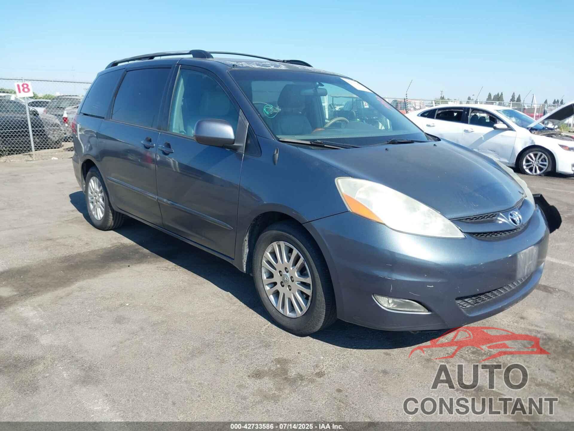 TOYOTA SIENNA 2009 - 5TDZK22C09S245038