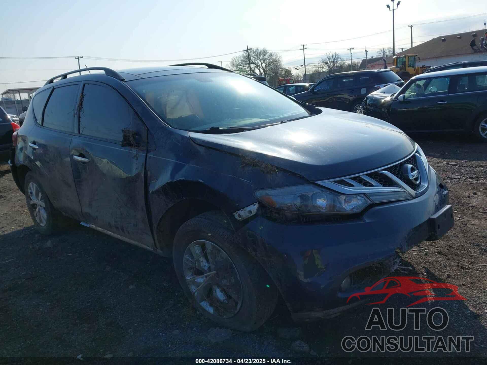 NISSAN MURANO 2012 - JN8AZ1MW5CW219248