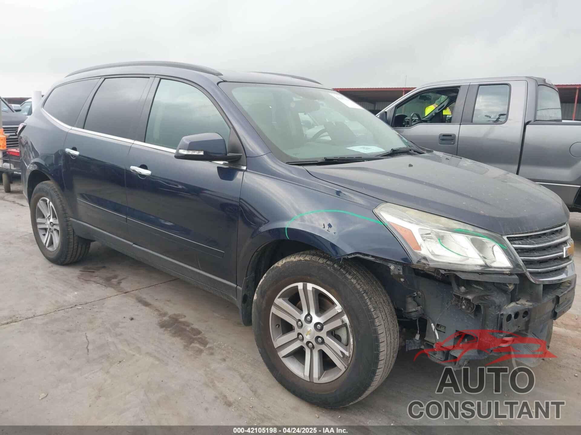 CHEVROLET TRAVERSE 2015 - 1GNKRGKDXFJ311503