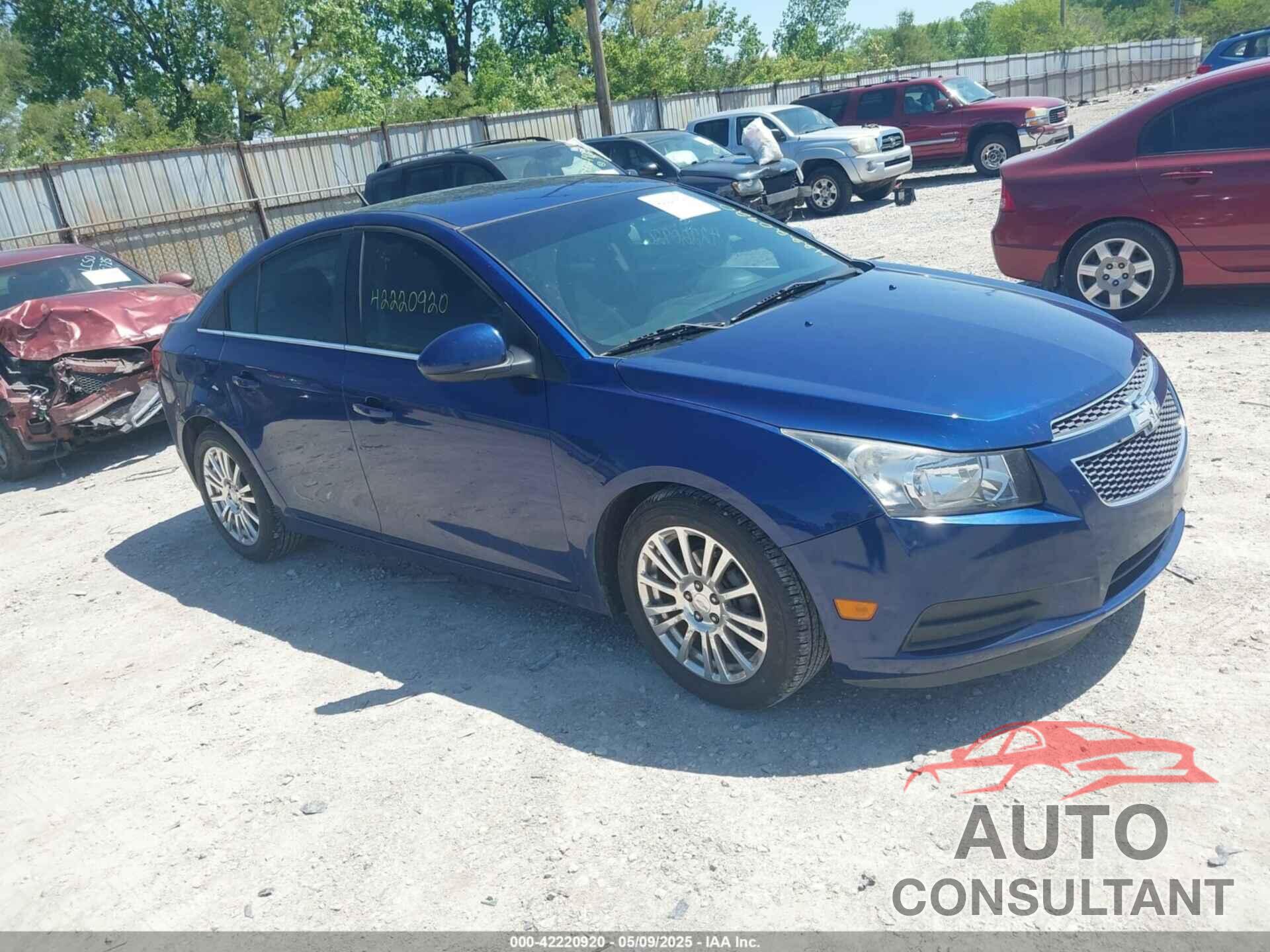 CHEVROLET CRUZE 2013 - 1G1PH5SB1D7196278