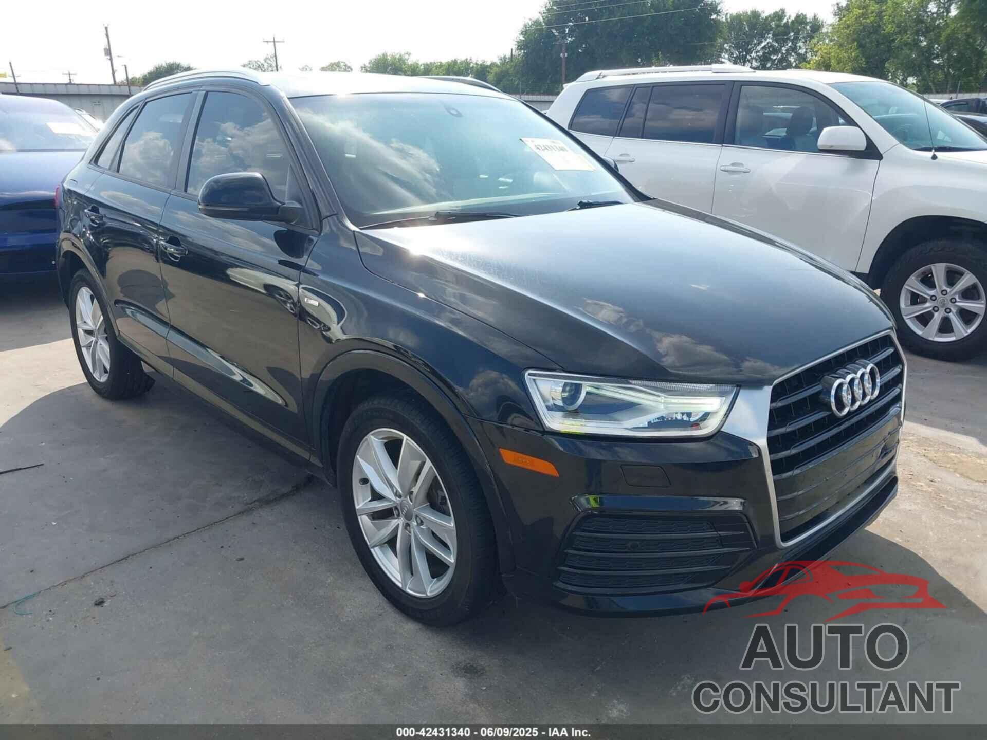 AUDI Q3 2018 - WA1BCCFS7JR027780