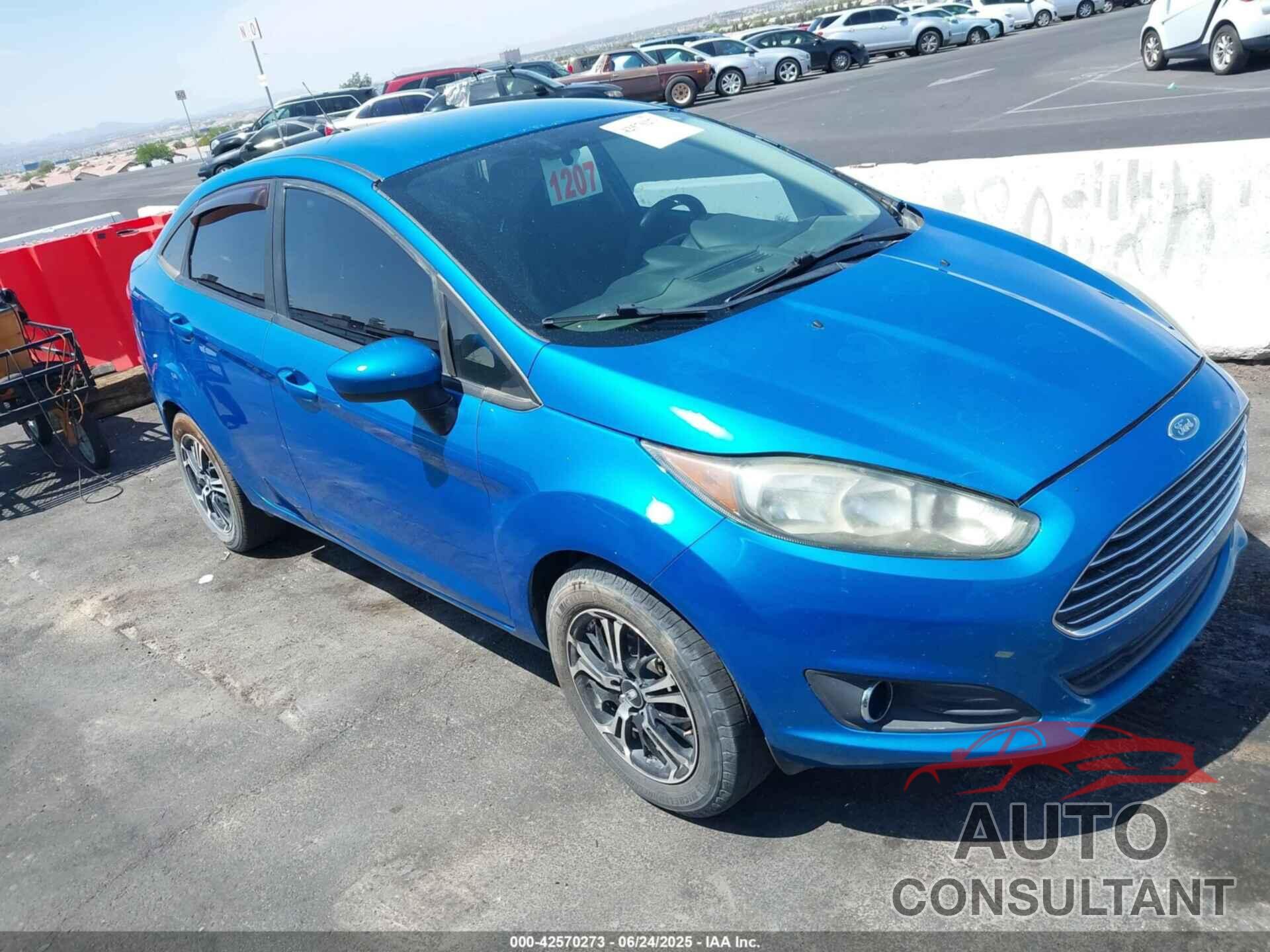 FORD FIESTA 2017 - 3FADP4BE1HM141090