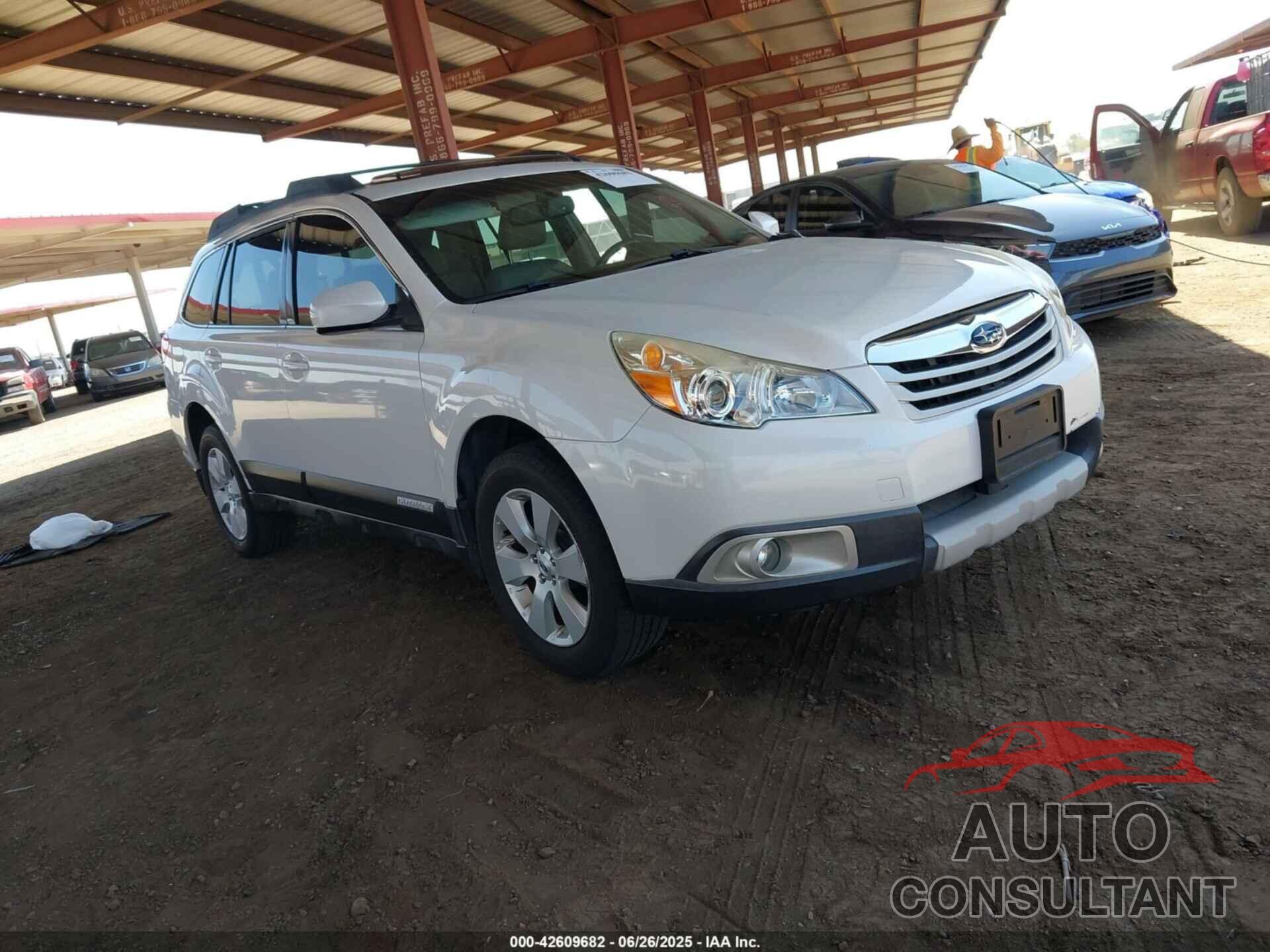 SUBARU OUTBACK 2012 - 4S4BRBKC7C3283366