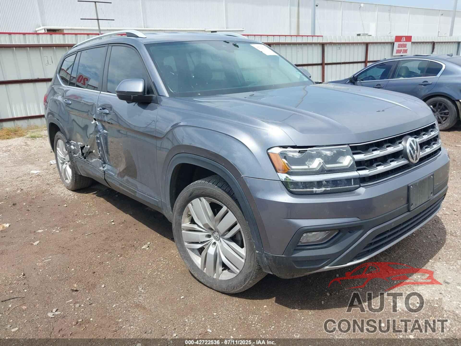 VOLKSWAGEN ATLAS 2019 - 1V2UR2CA6KC571855