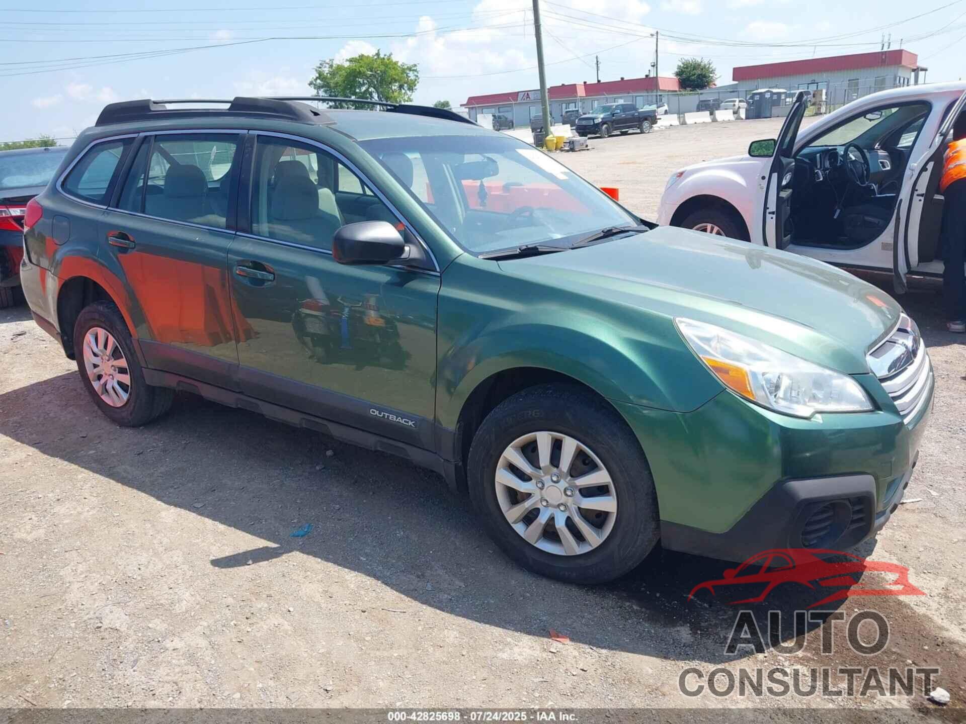 SUBARU OUTBACK 2013 - 4S4BRCAC3D3264905
