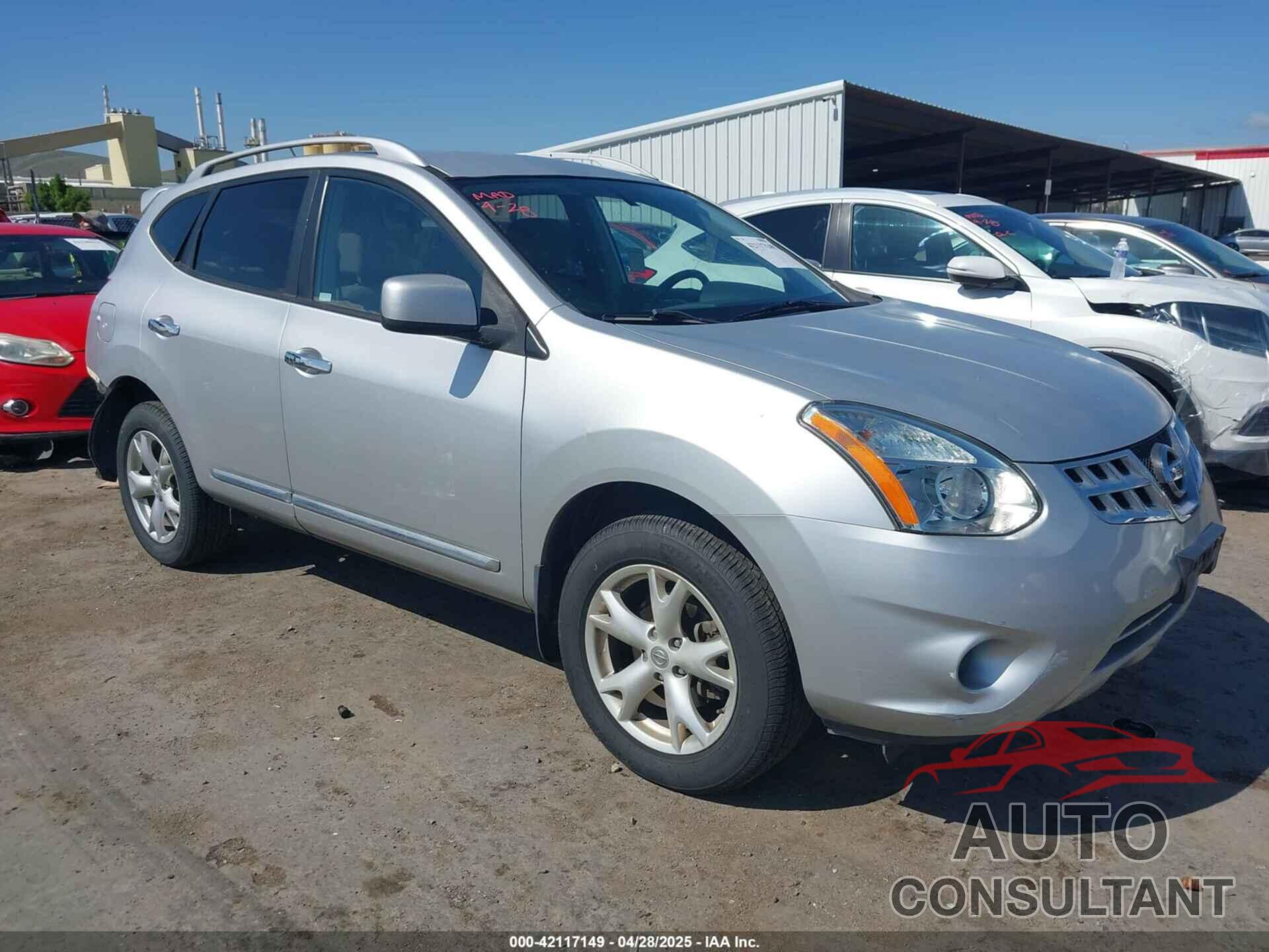 NISSAN ROGUE 2011 - JN8AS5MV3BW272788