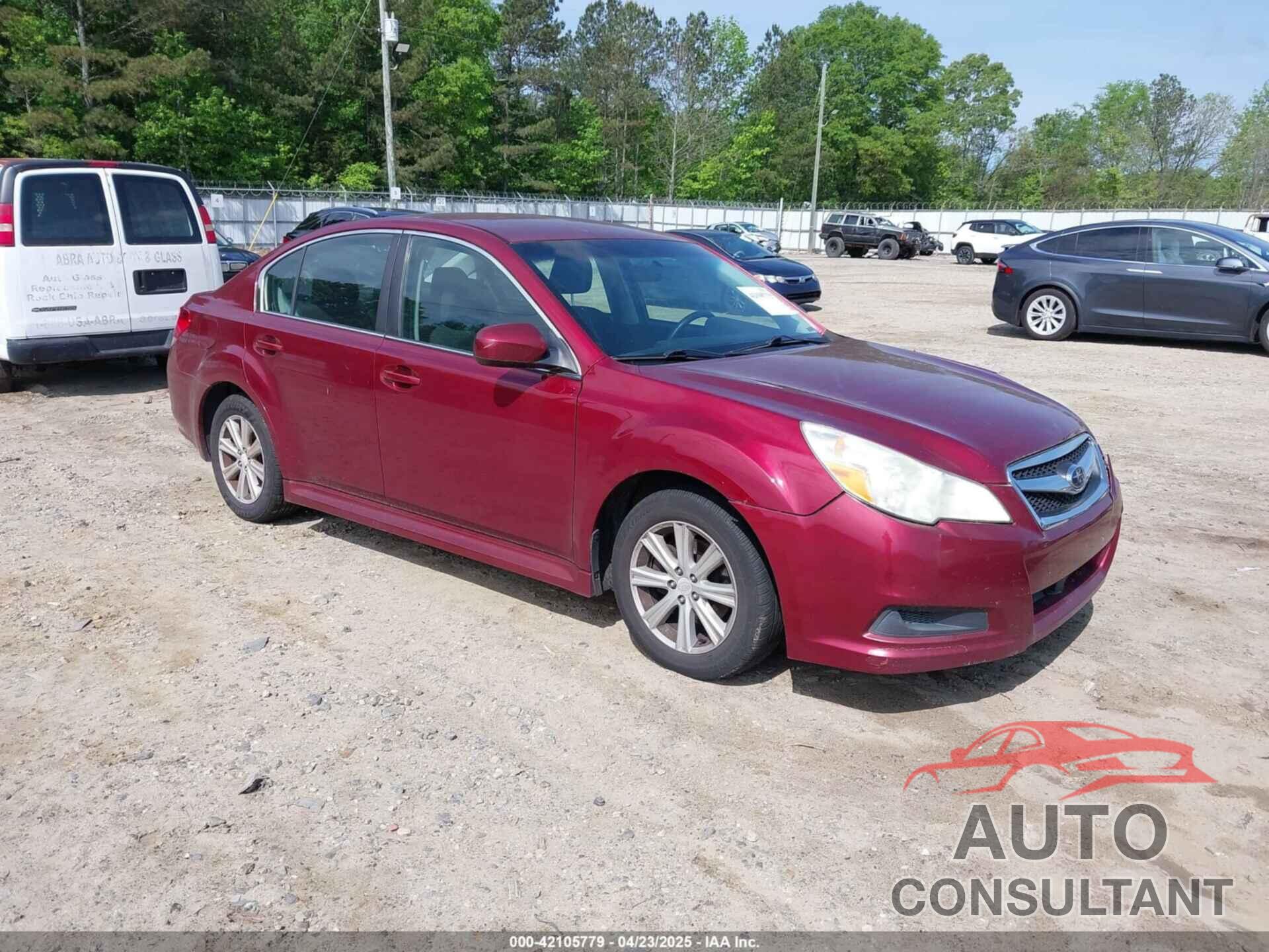 SUBARU LEGACY 2010 - 4S3BMCC65A3243981
