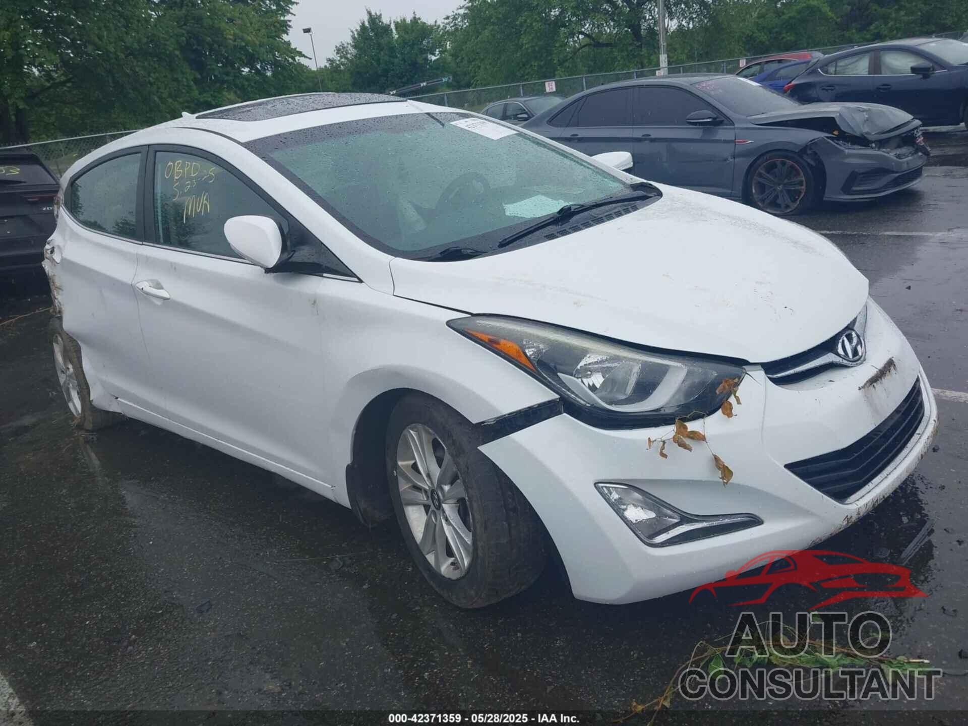 HYUNDAI ELANTRA 2016 - 5NPDH4AE0GH795401