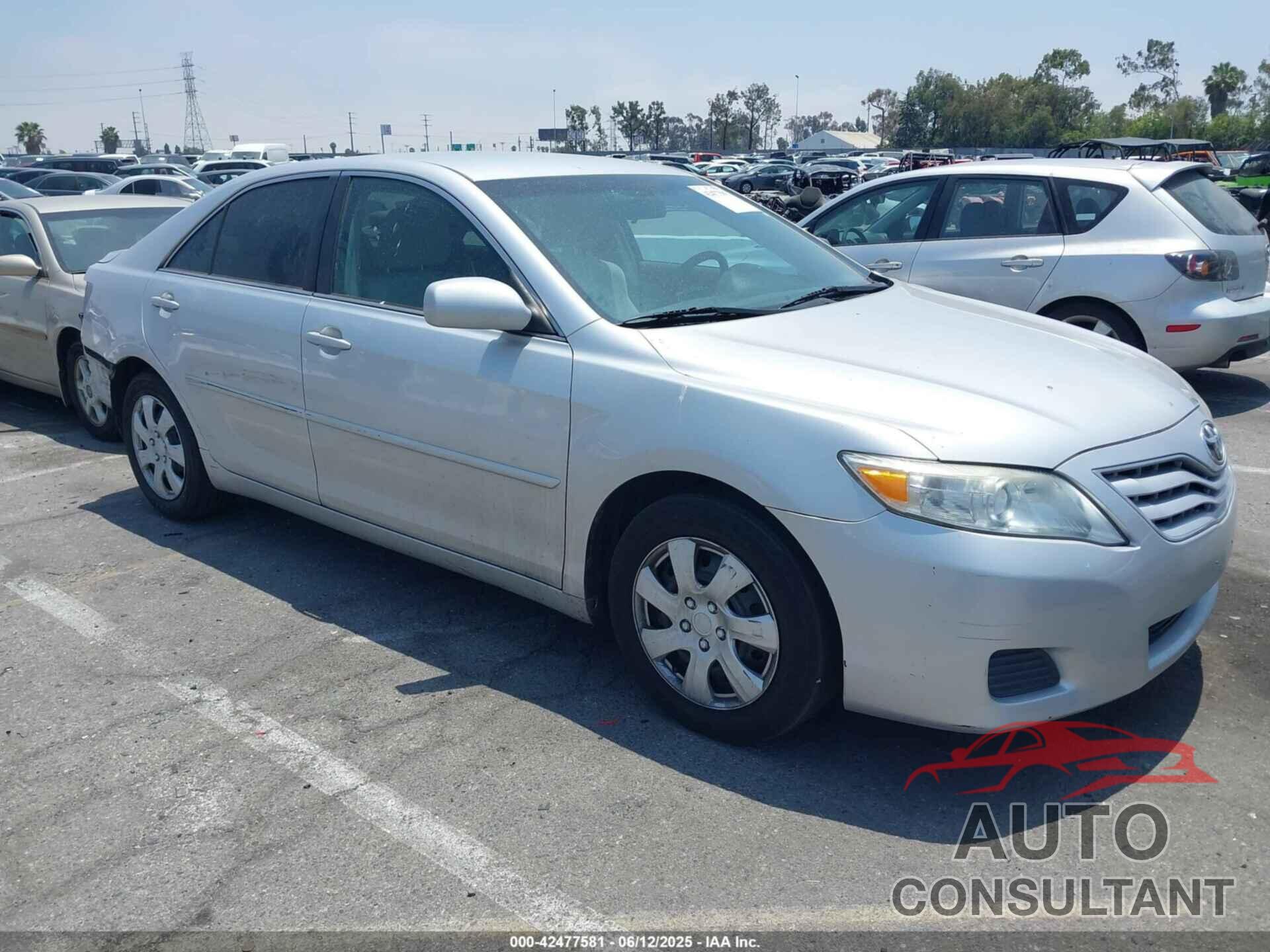 TOYOTA CAMRY 2011 - 4T4BF3EK5BR130517