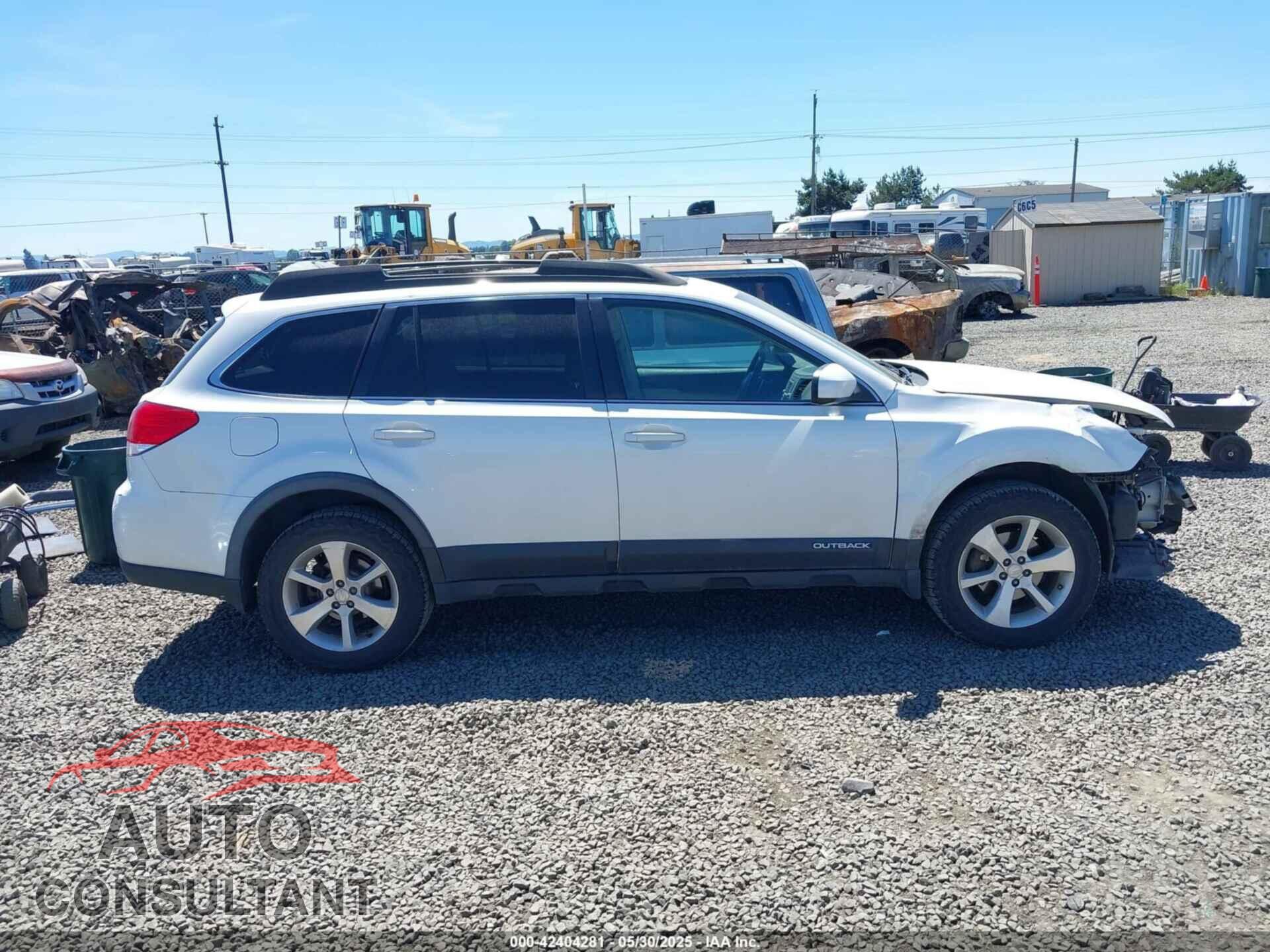 SUBARU OUTBACK 2014 - 4S4BRBLC8E3292014