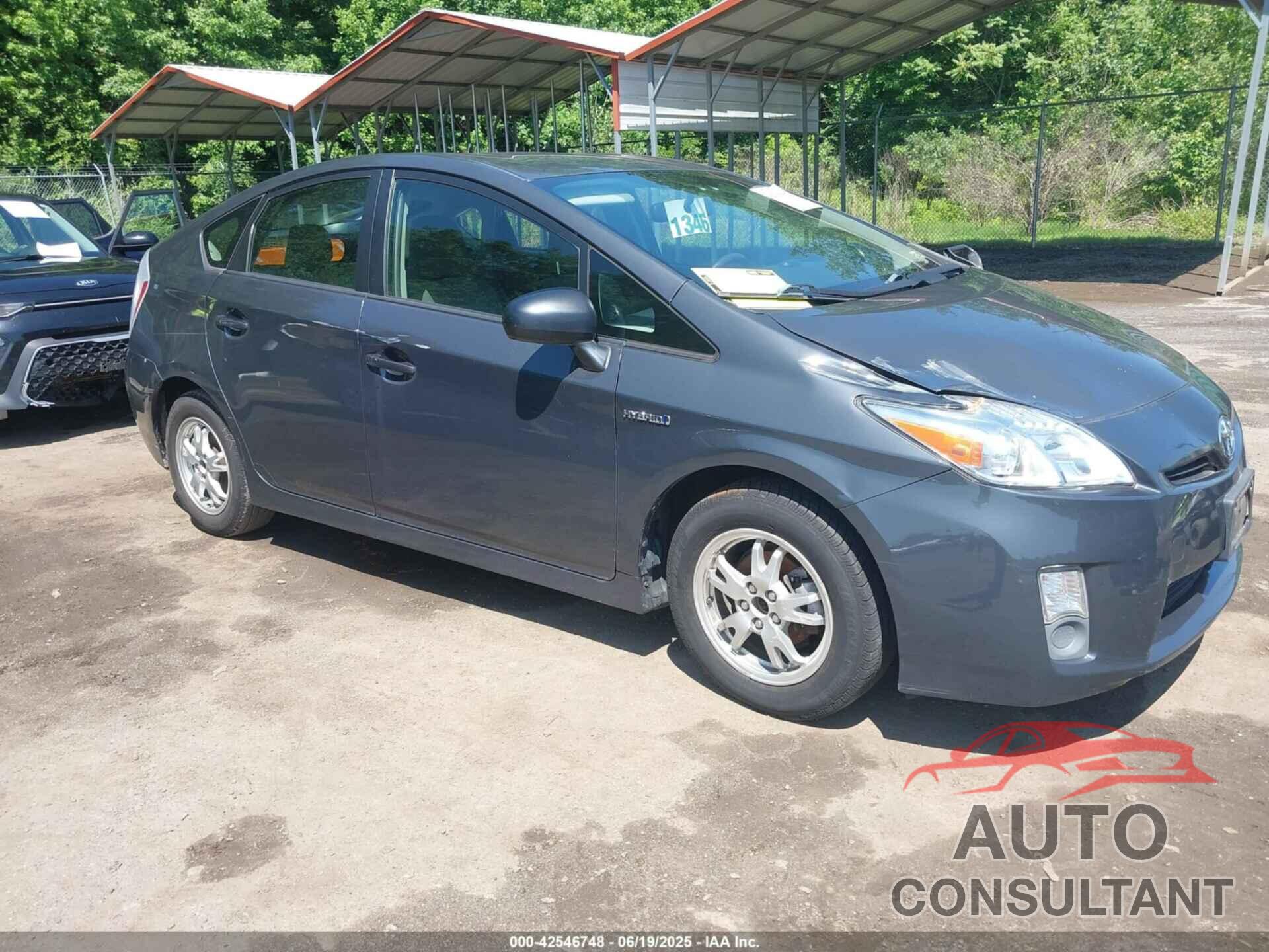 TOYOTA PRIUS 2010 - JTDKN3DU4A0103853
