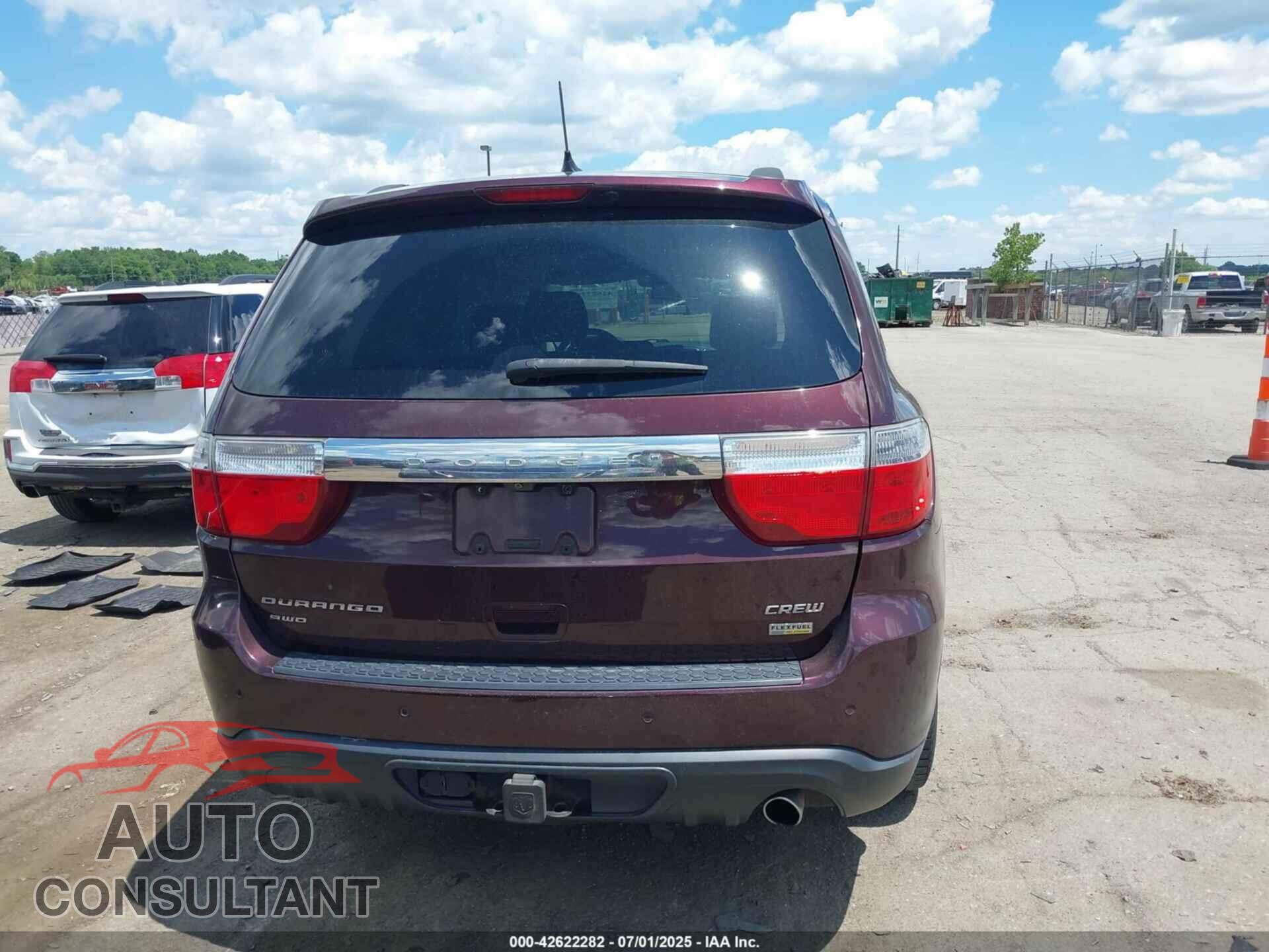 DODGE DURANGO 2012 - 1C4RDJDG3CC291539