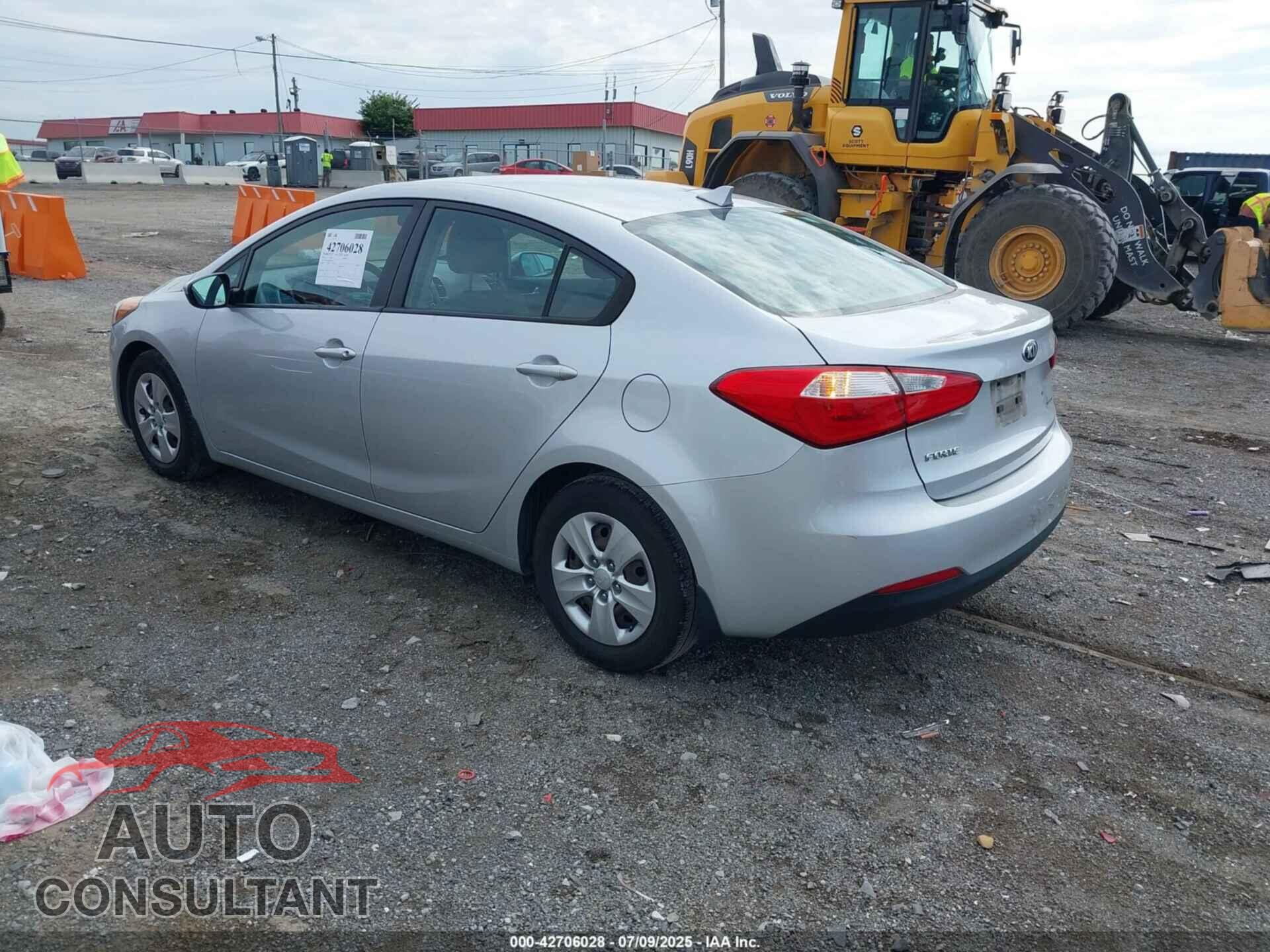 KIA FORTE 2015 - KNAFK4A69F5340335