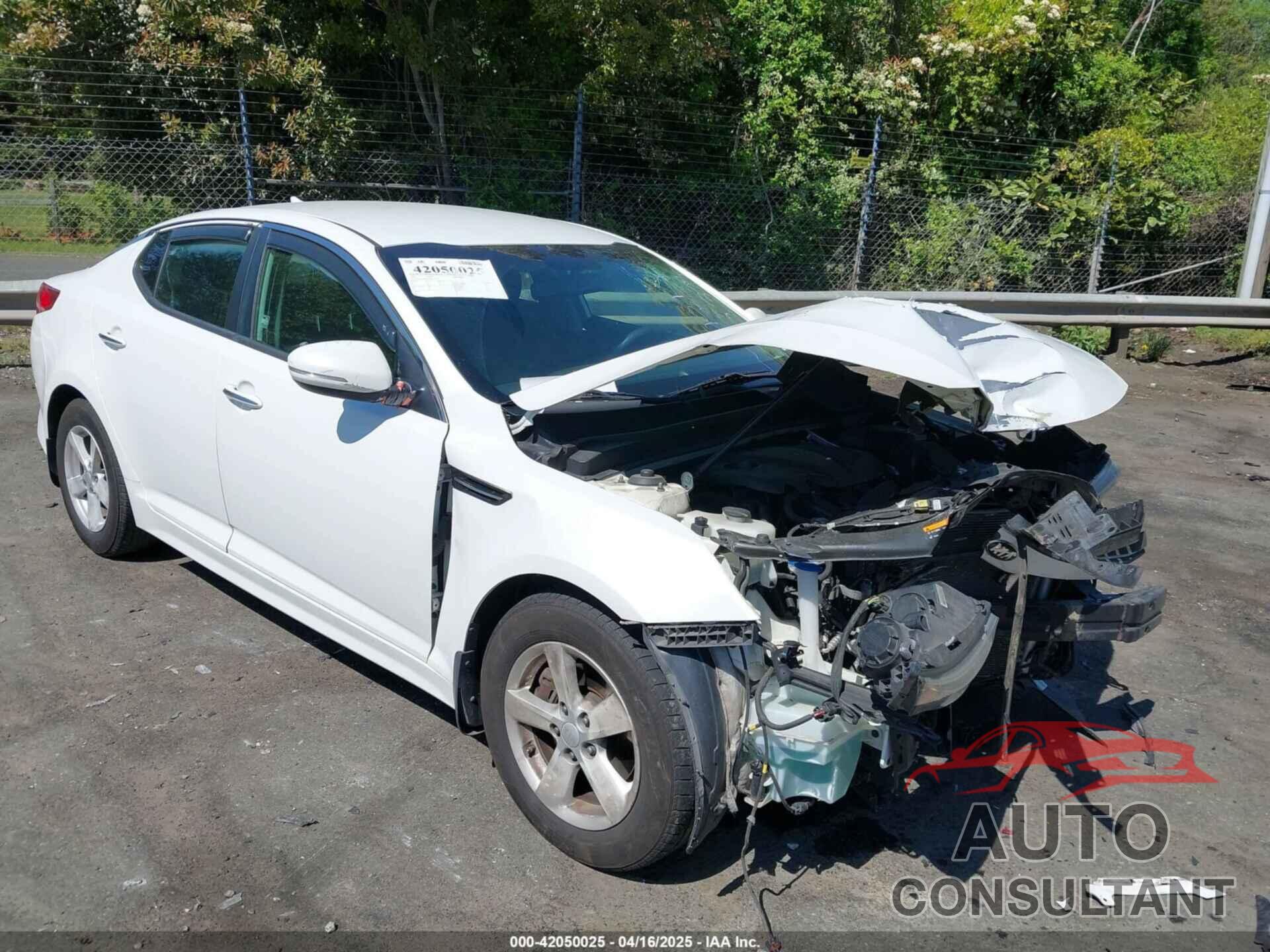 KIA OPTIMA 2015 - KNAGM4A75F5557033
