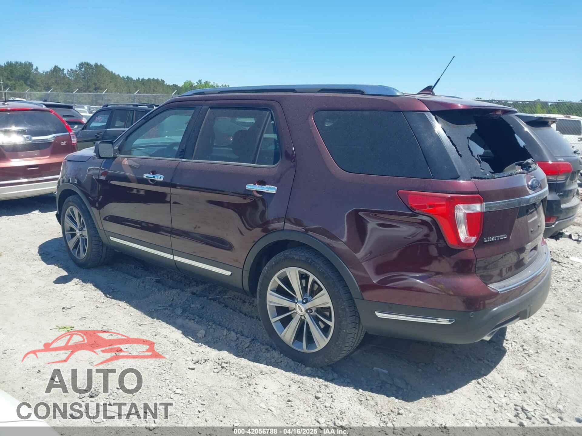 FORD EXPLORER 2018 - 1FM5K7FH5JGB04610