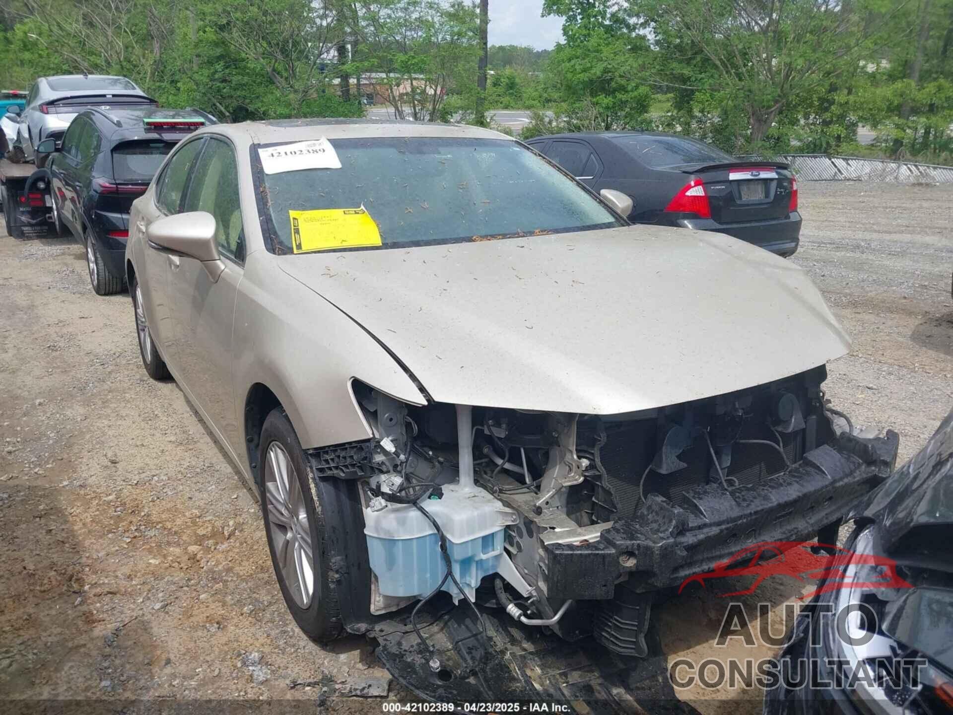 LEXUS ES 2015 - JTHBK1GG1F2157625