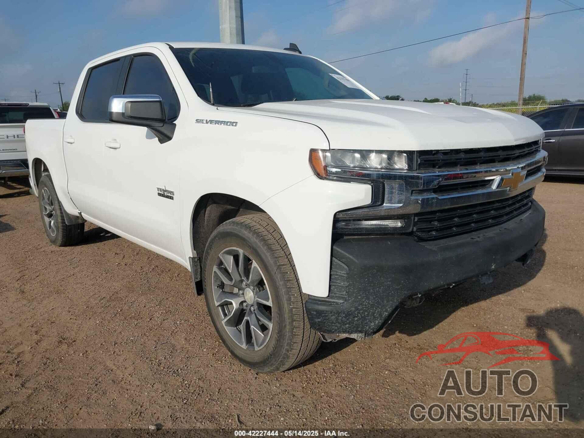 CHEVROLET SILVERADO 1500 2020 - 3GCPWCED2LG188918