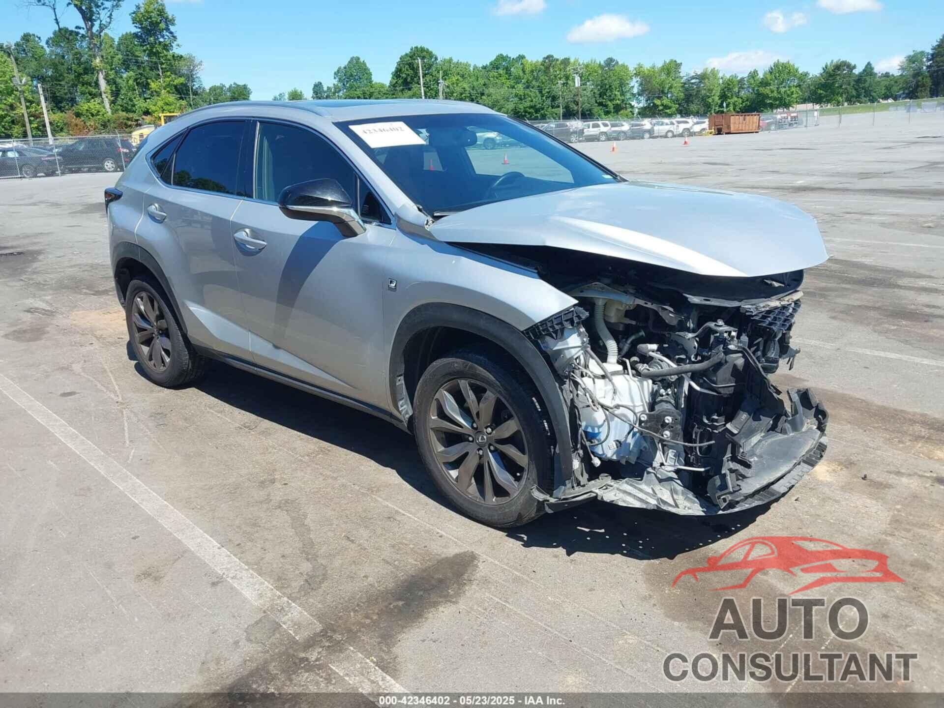 LEXUS NX 200T 2016 - JTJYARBZ7G2037719