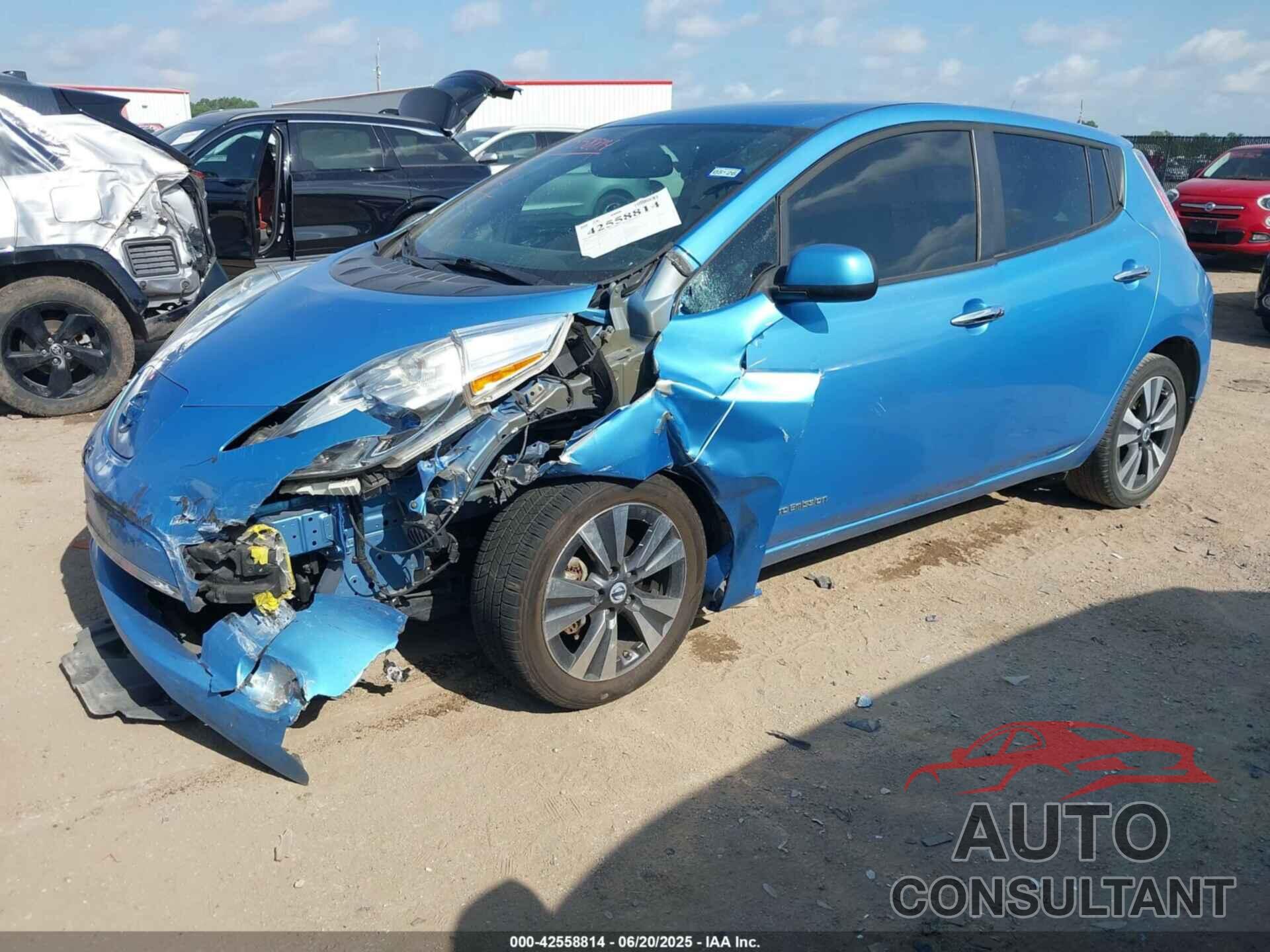 NISSAN LEAF 2013 - 1N4AZ0CP8DC406797