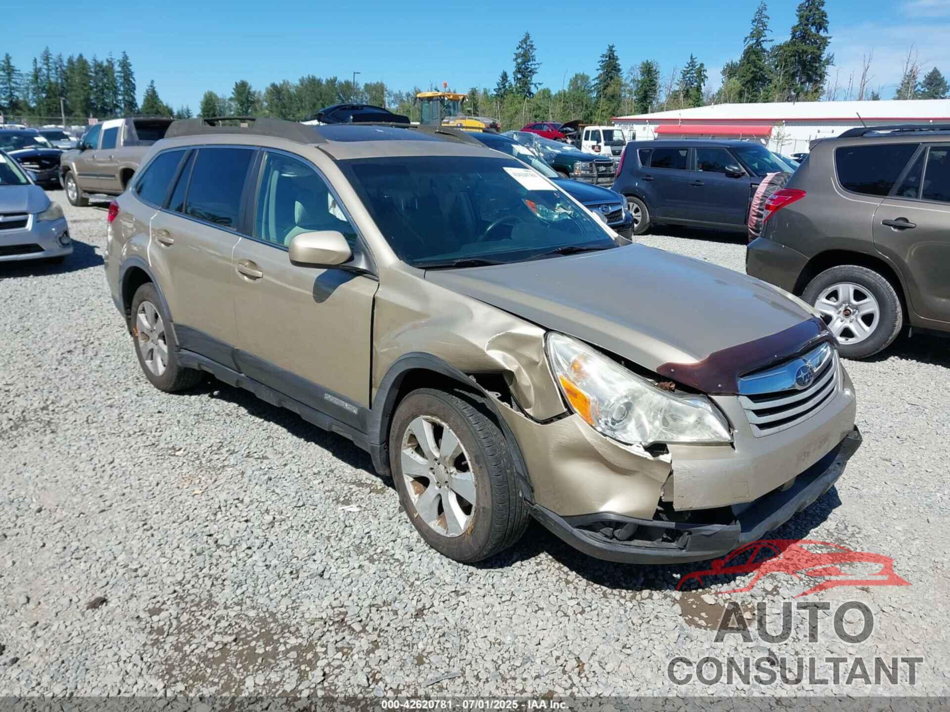 SUBARU OUTBACK 2010 - 4S4BRBGC8A3357707