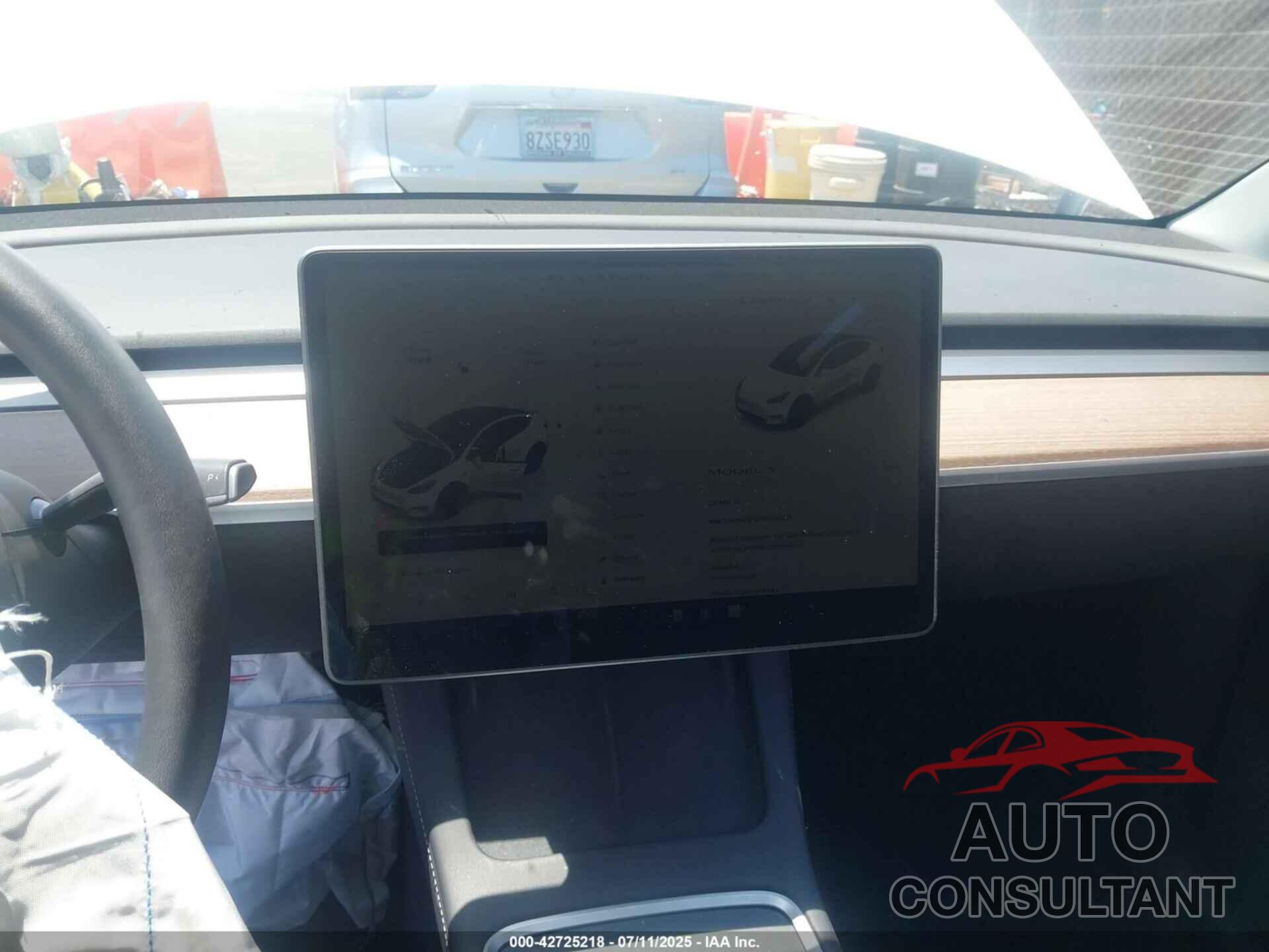 TESLA MODEL Y 2022 - 7SAYGDEFXNF486556