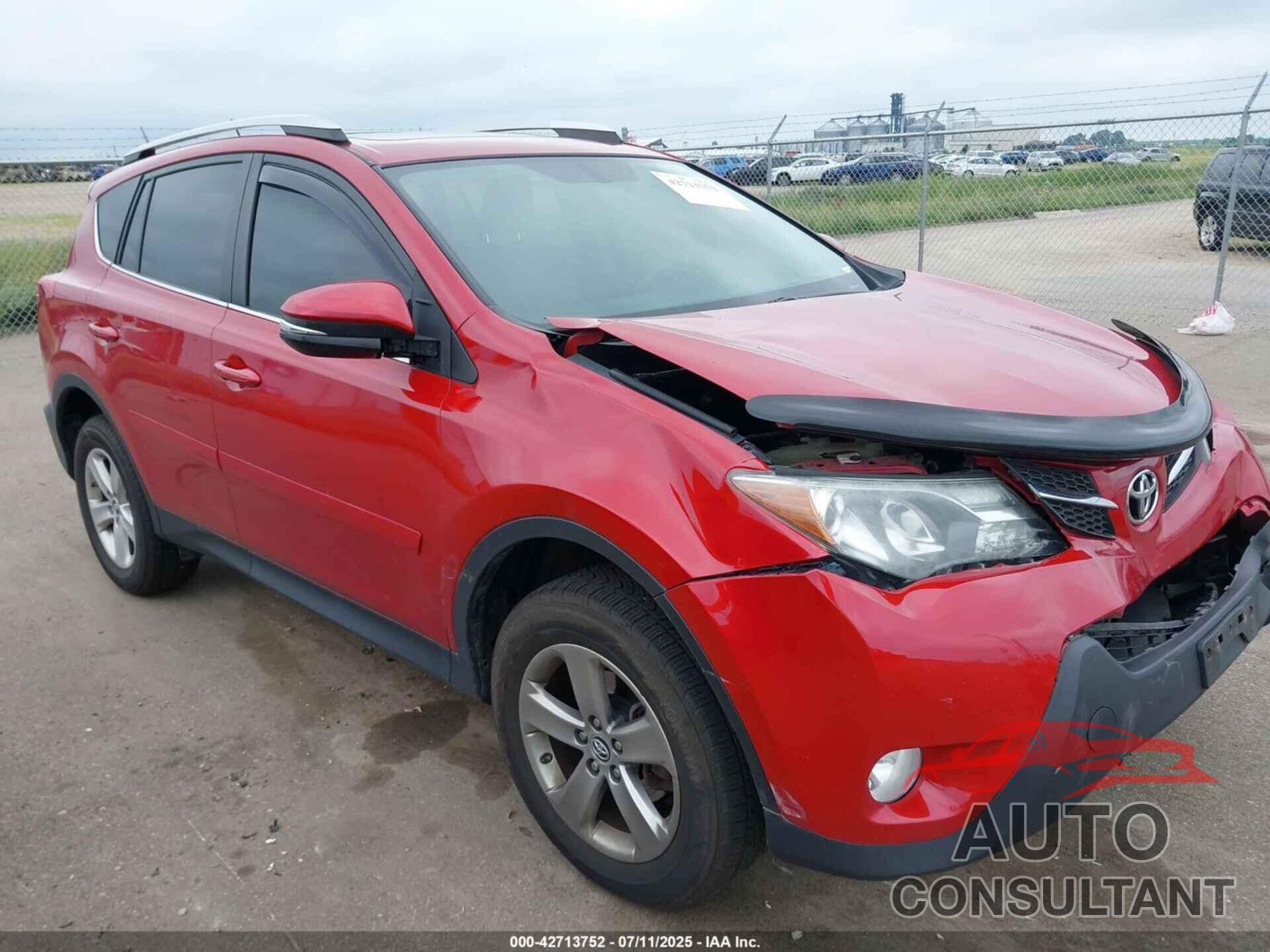 TOYOTA RAV4 2015 - 2T3RFREV6FW250040