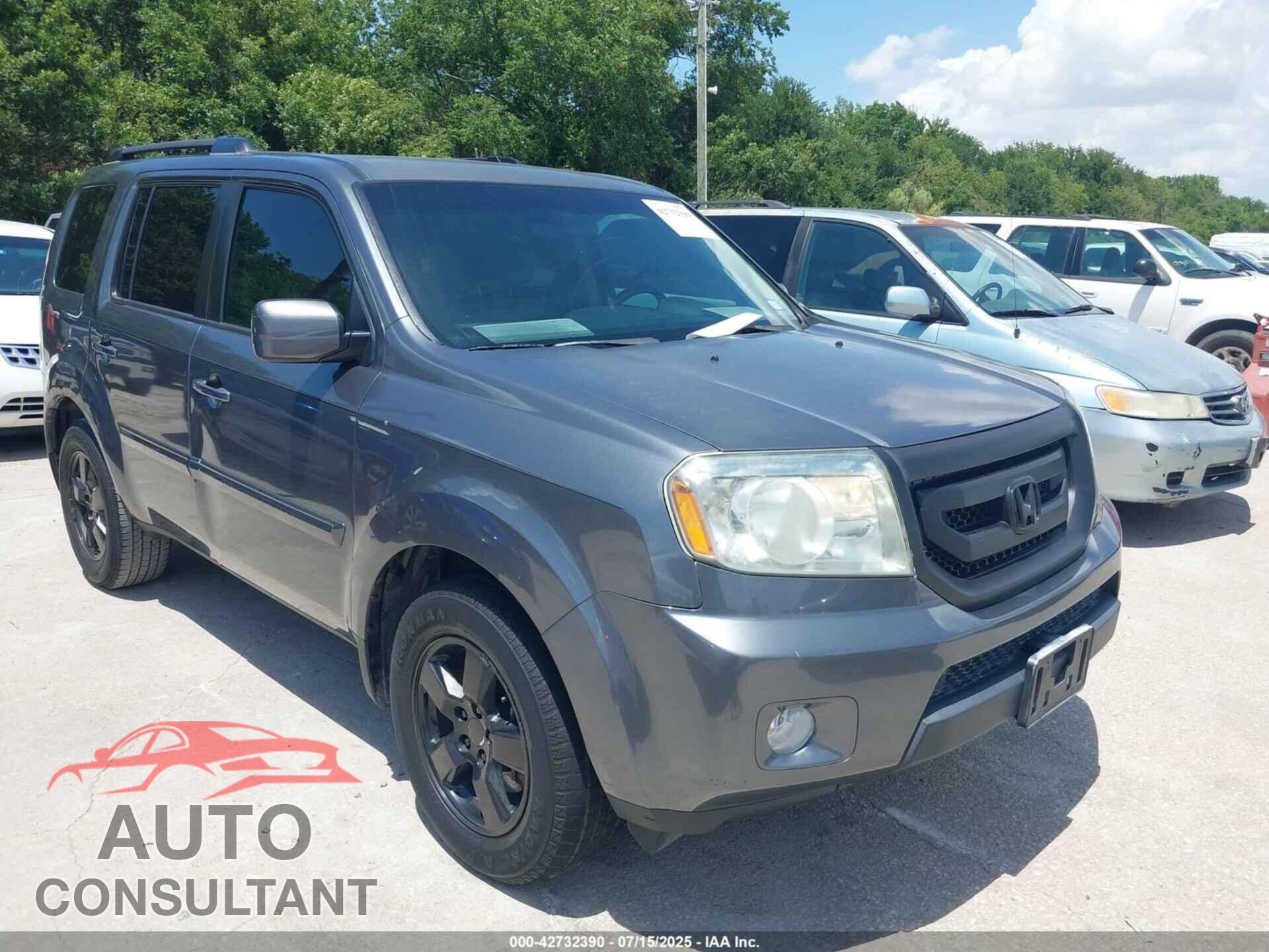 HONDA PILOT 2011 - 5FNYF3H46BB051002