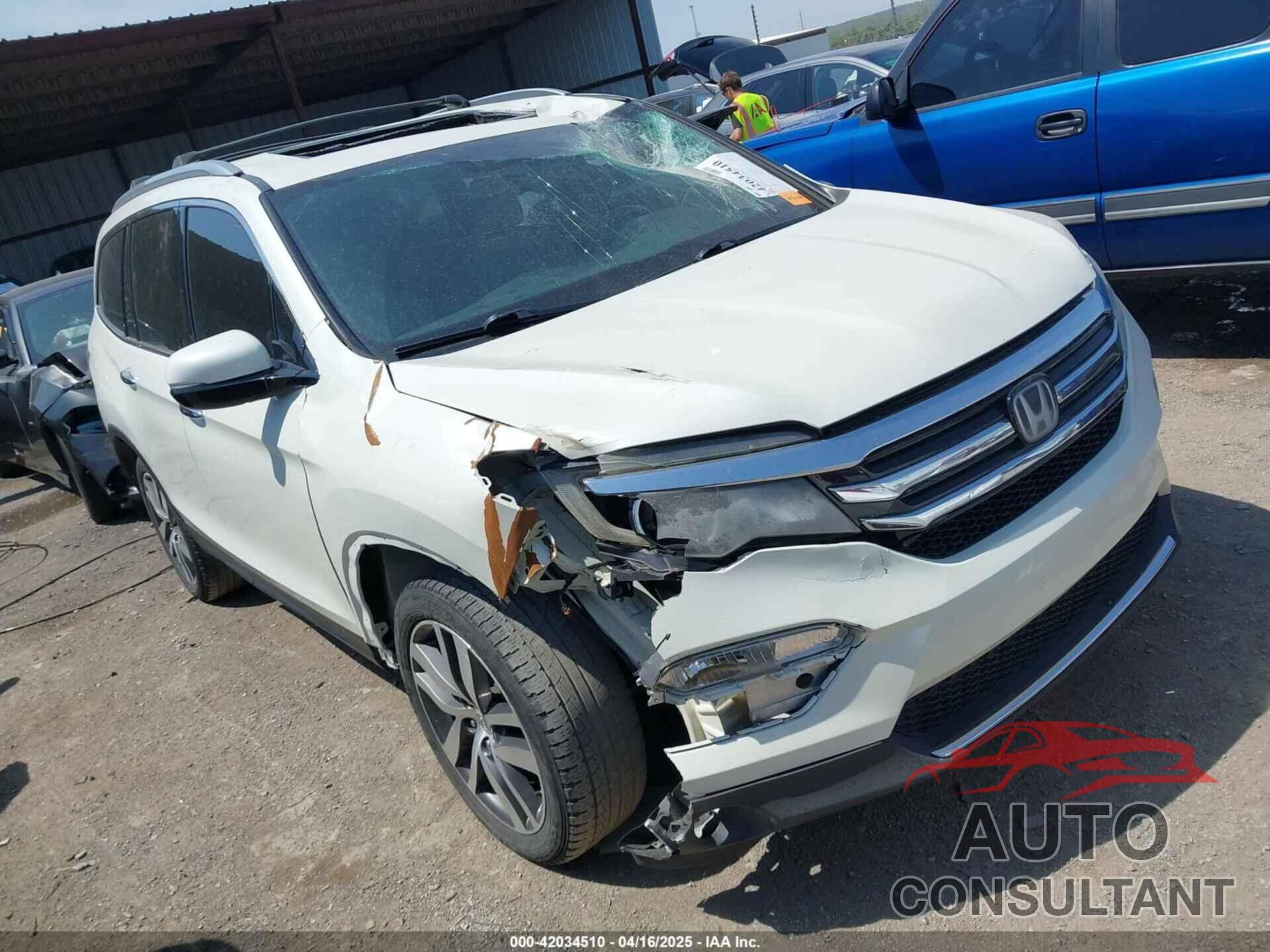 HONDA PILOT 2016 - 5FNYF6H04GB107072