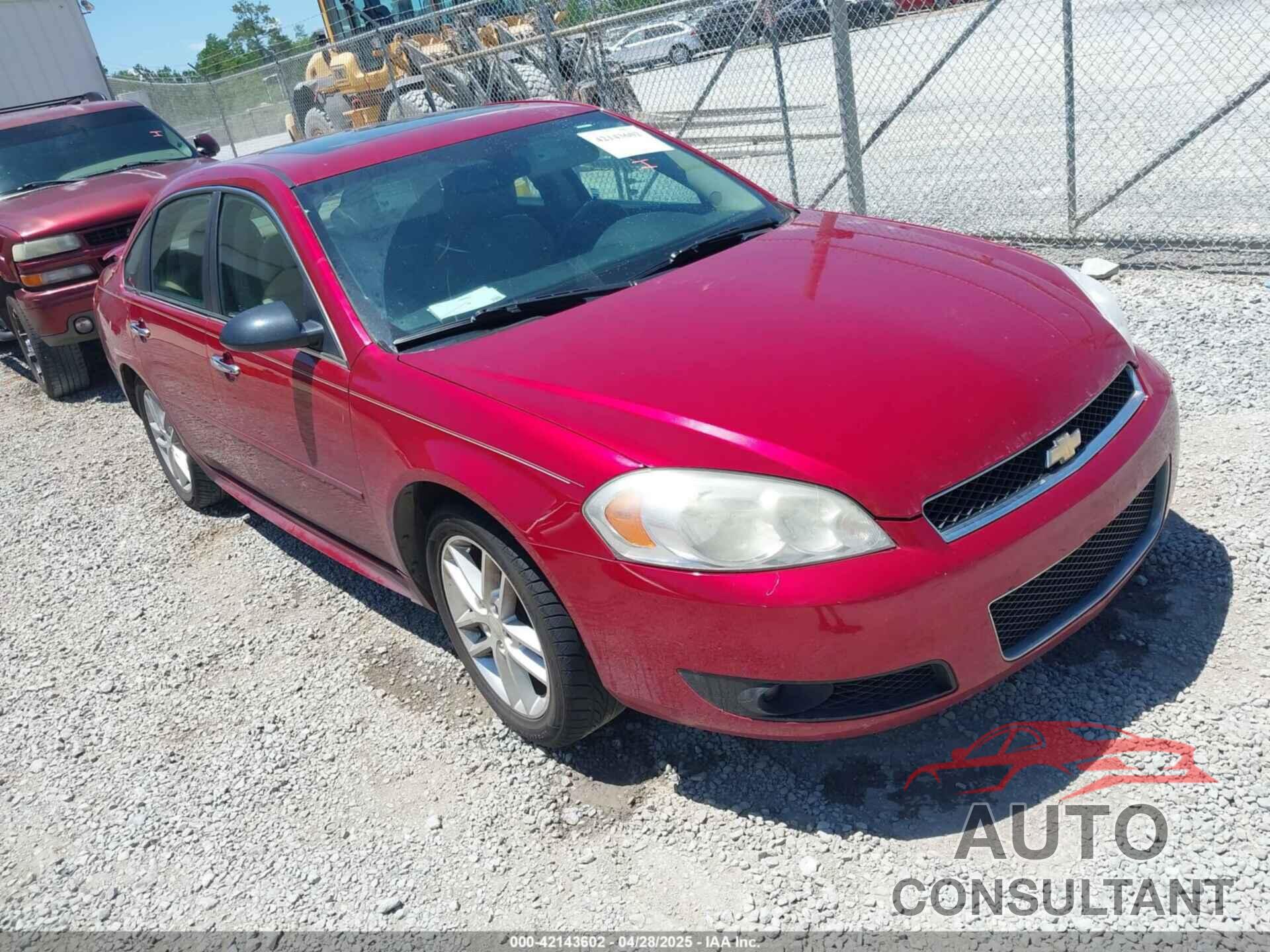 CHEVROLET IMPALA 2013 - 2G1WC5E35D1175879
