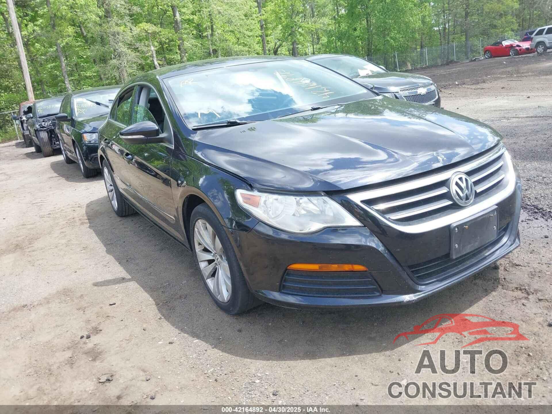 VOLKSWAGEN CC 2011 - WVWMP7AN8BE709541