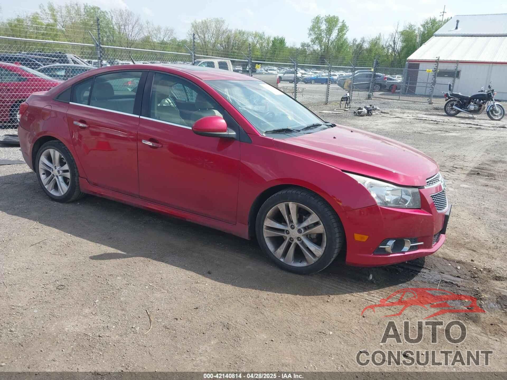 CHEVROLET CRUZE 2014 - 1G1PG5SB6E7310845