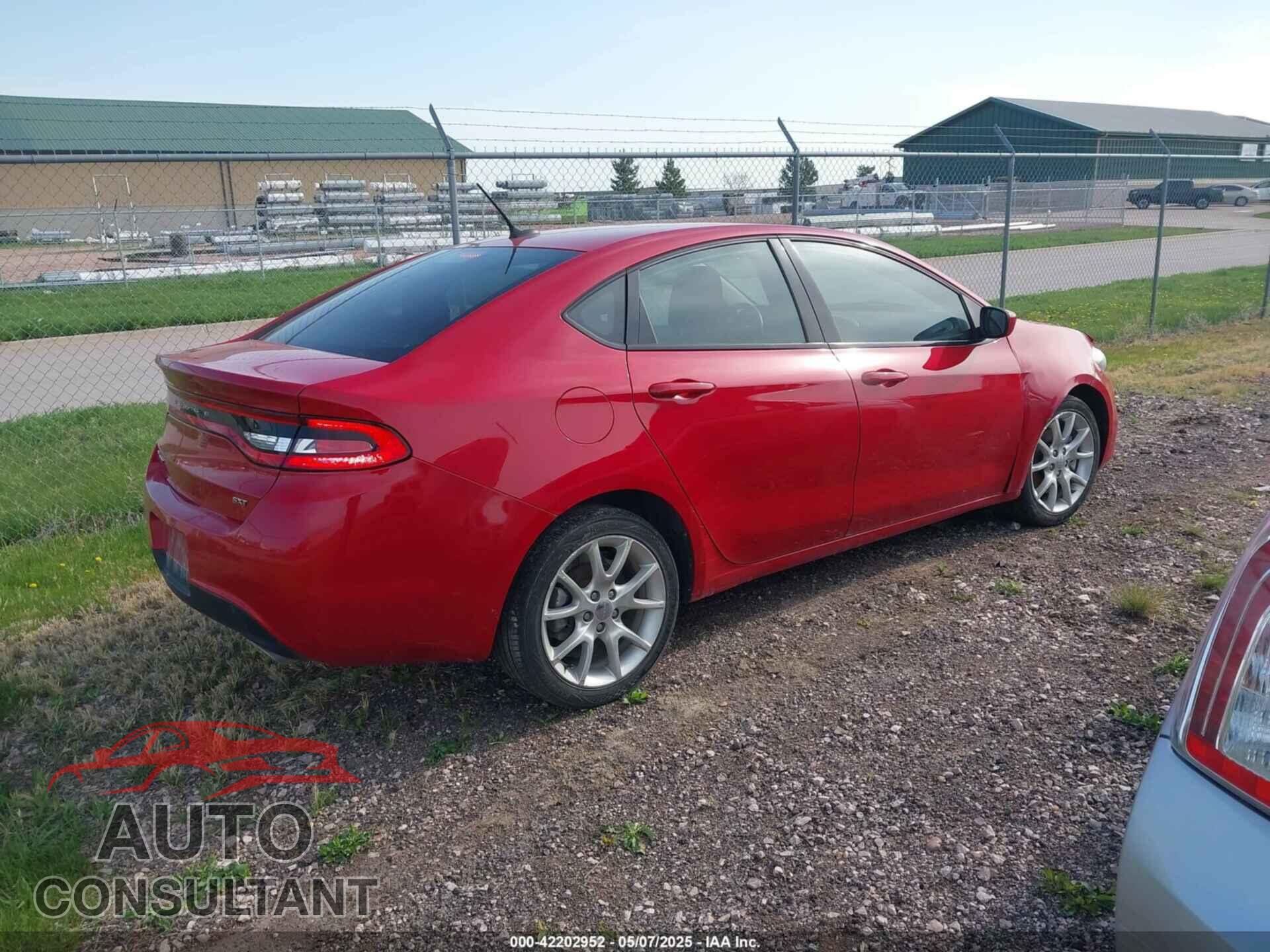 DODGE DART 2013 - 1C3CDFBA4DD289364