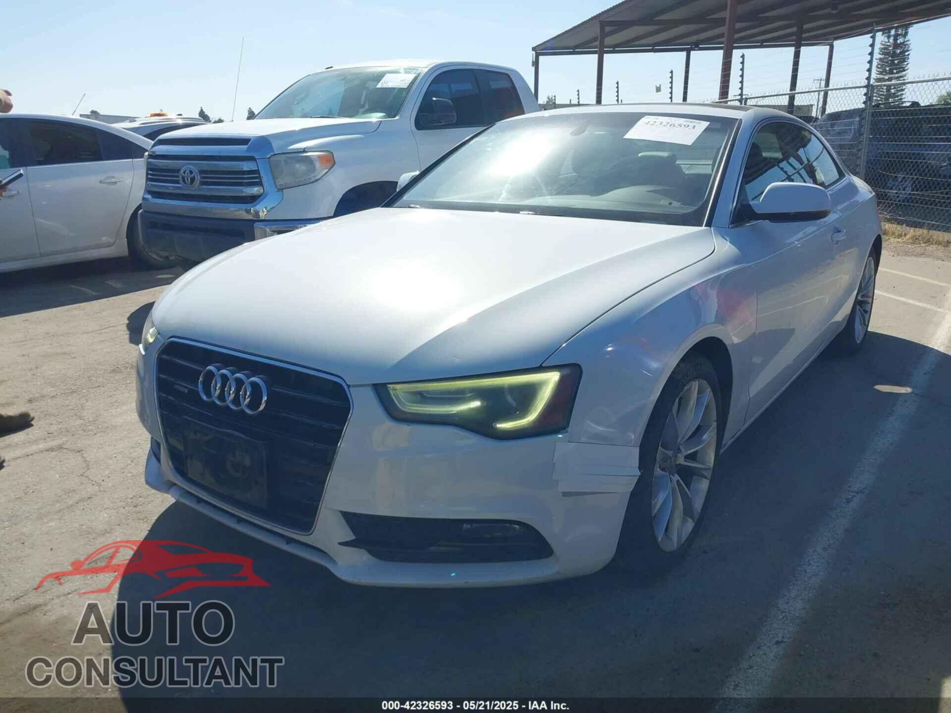 AUDI A5 2013 - WAULFAFR8DA079146