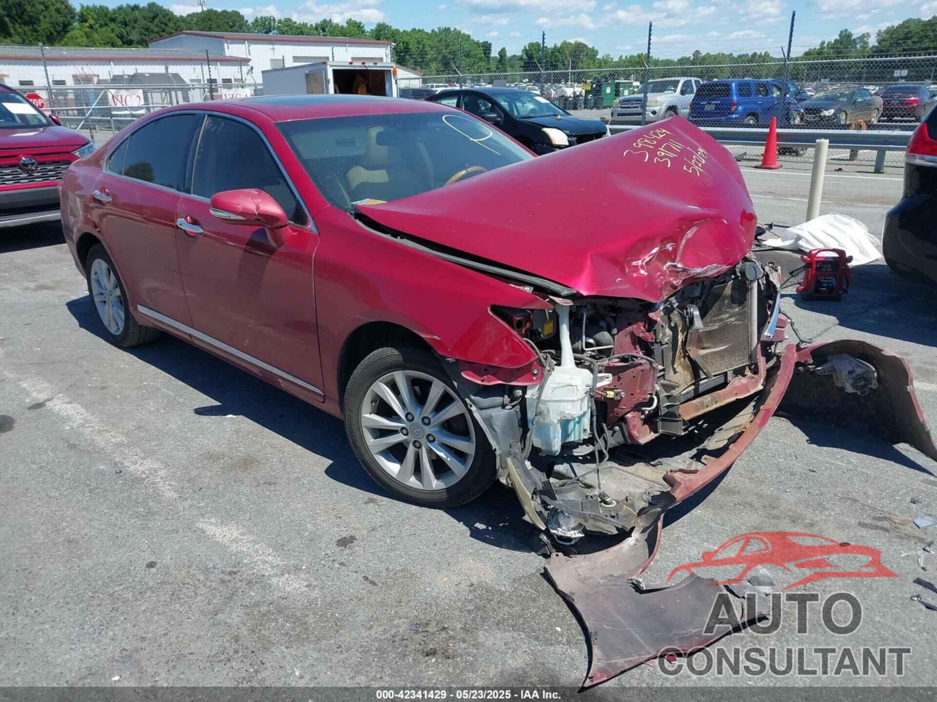 LEXUS ES 350 2010 - JTHBK1EG8A2391711