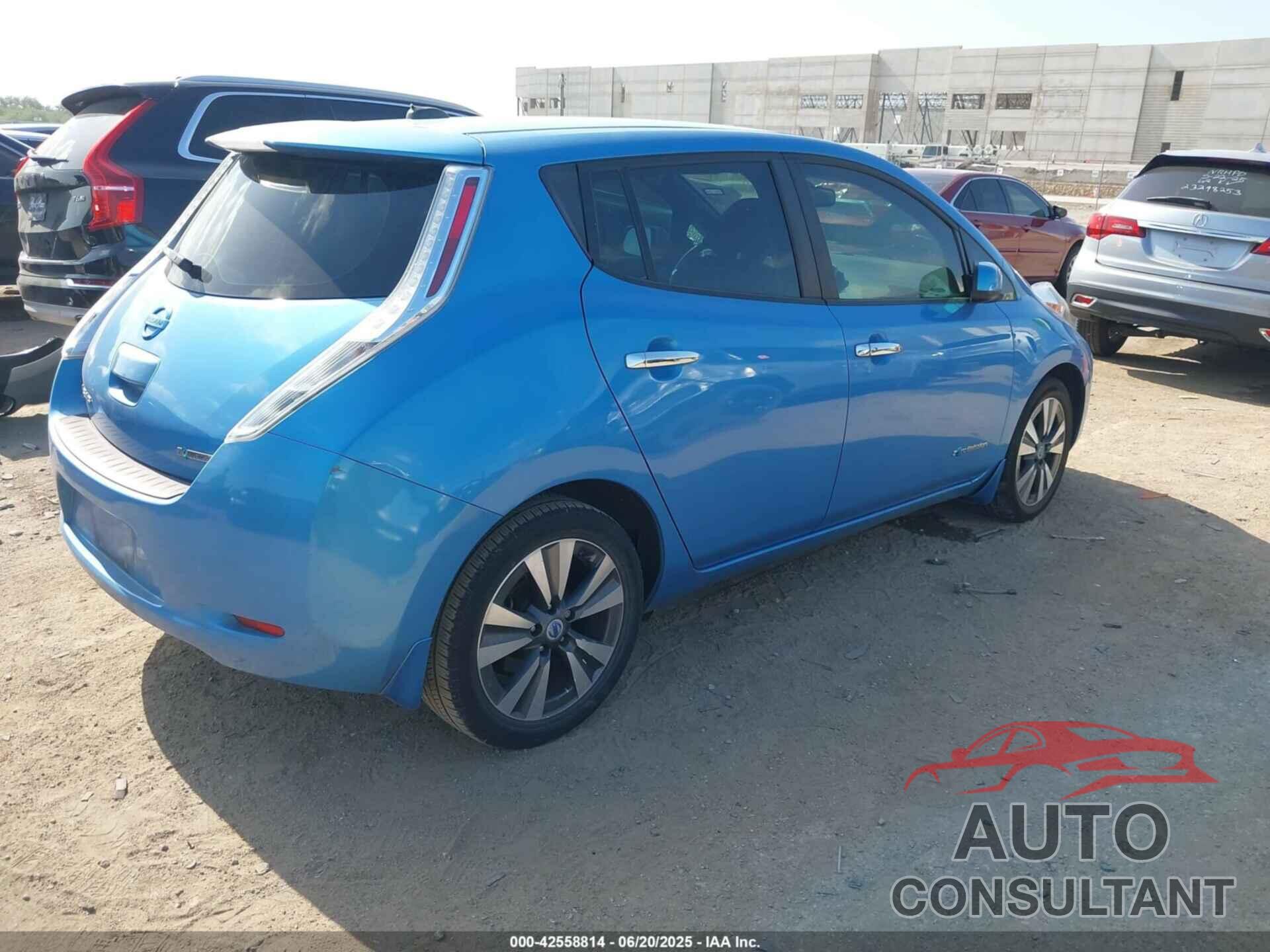 NISSAN LEAF 2013 - 1N4AZ0CP8DC406797