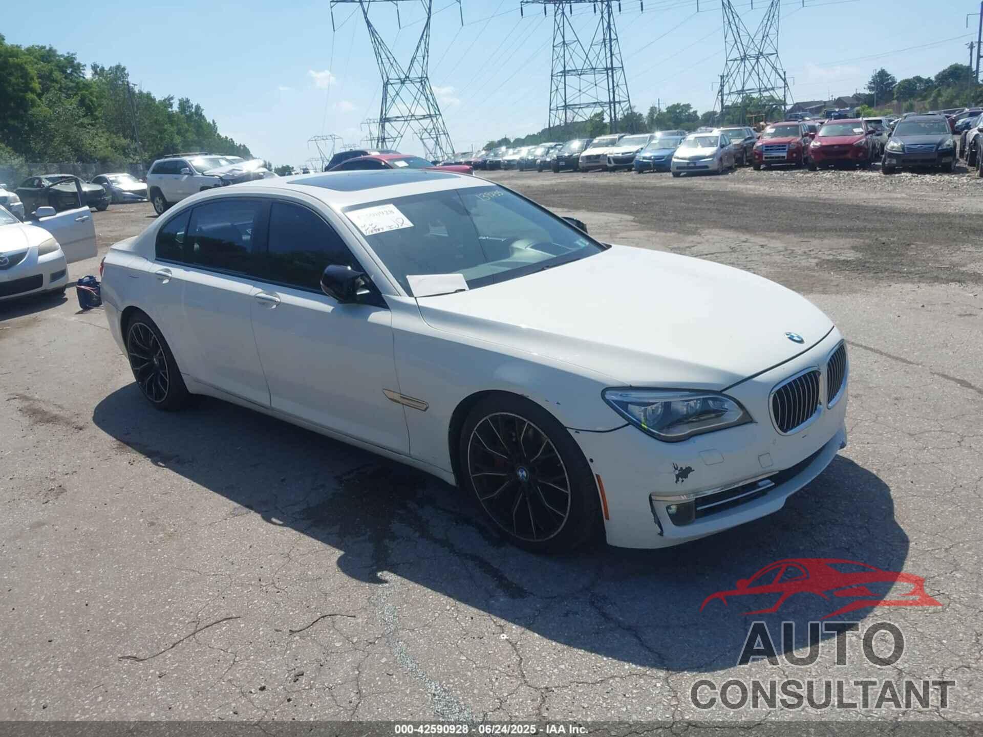 BMW 750LI 2013 - WBAYF8C51DD139735
