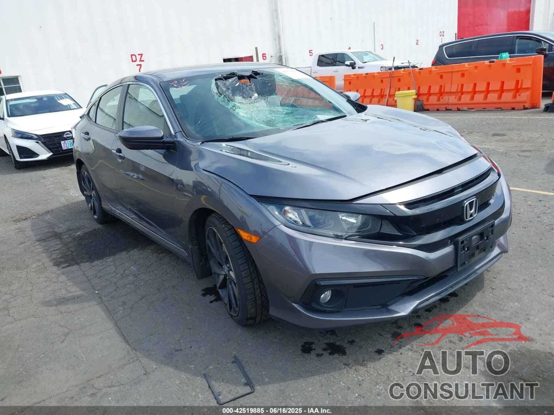 HONDA CIVIC 2020 - 2HGFC2F83LH587533