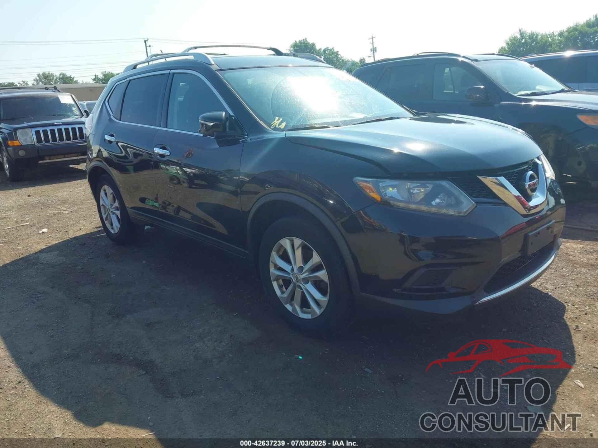 NISSAN ROGUE 2015 - KNMAT2MV1FP585894