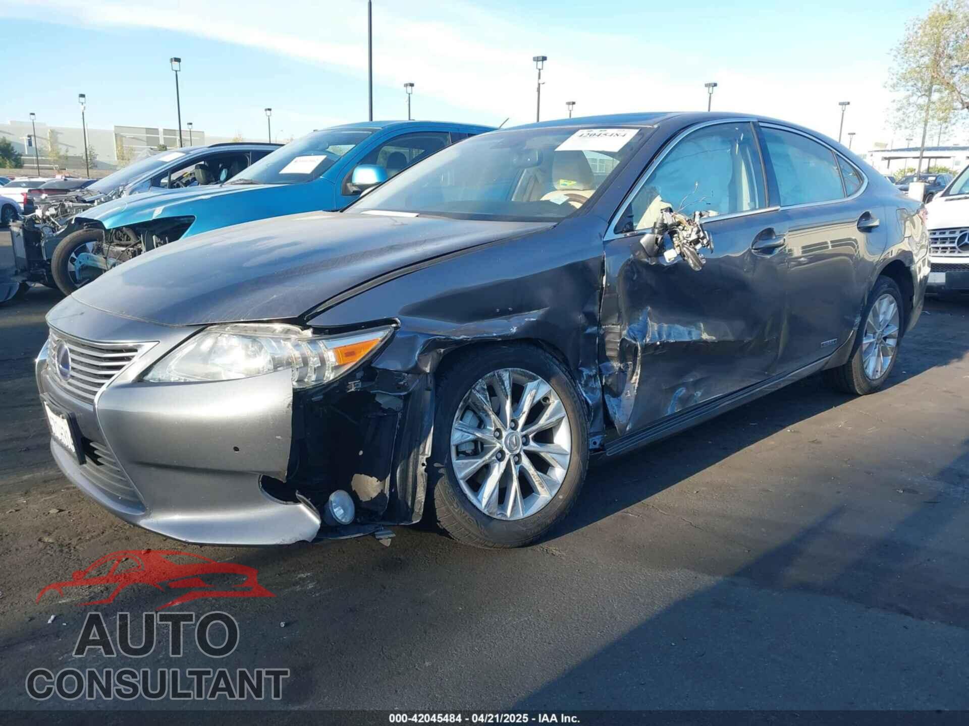LEXUS ES 300H 2013 - JTHBW1GG3D2015178