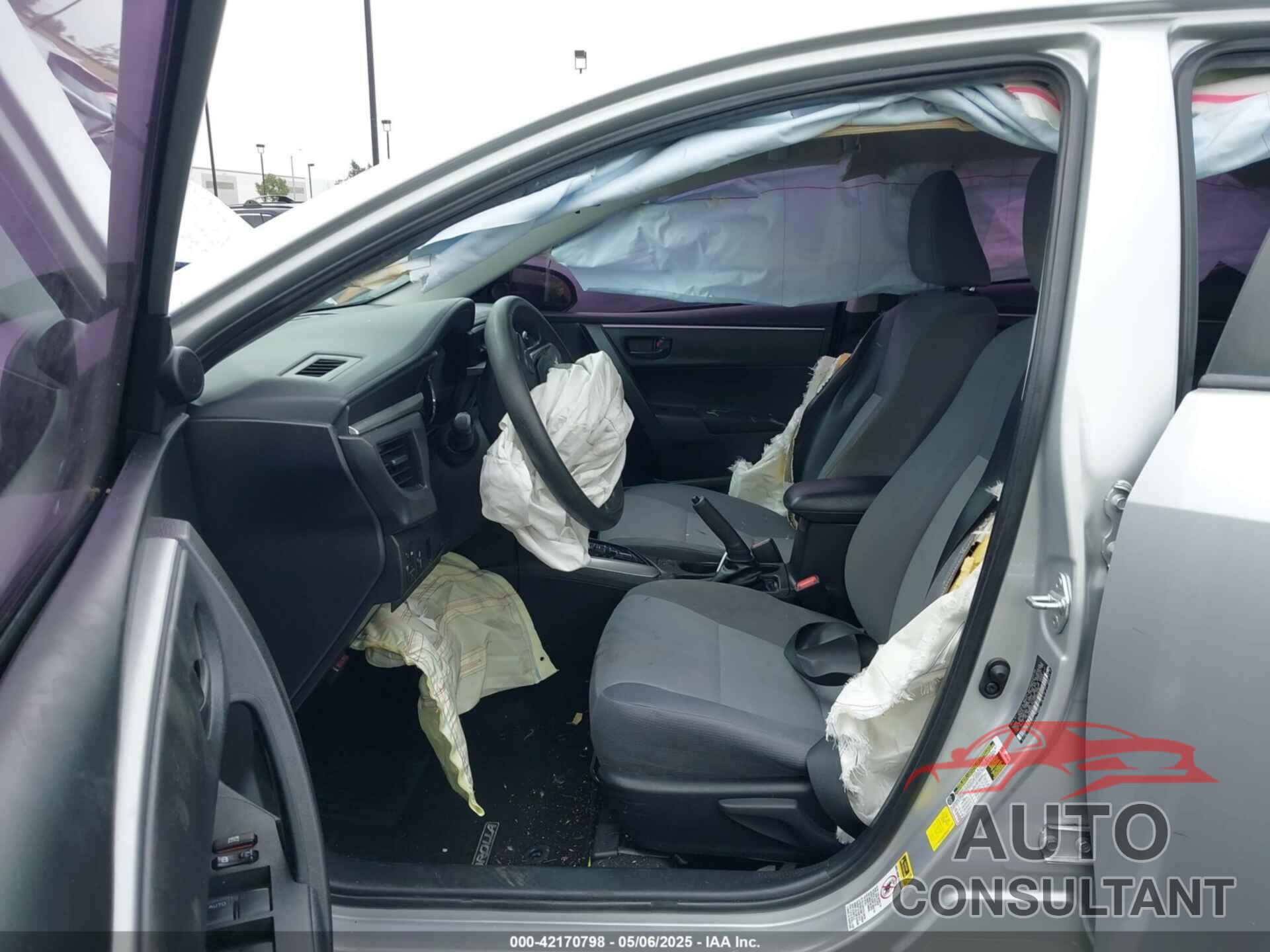 TOYOTA COROLLA 2016 - 5YFBURHE0GP406538