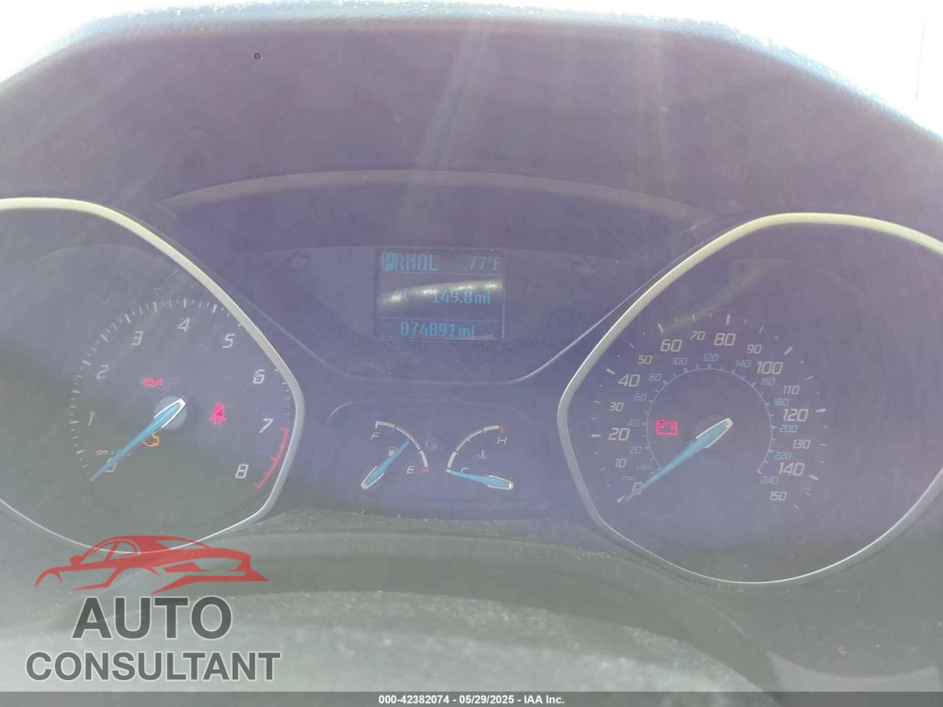 FORD FOCUS 2012 - 1FAHP3E25CL155405