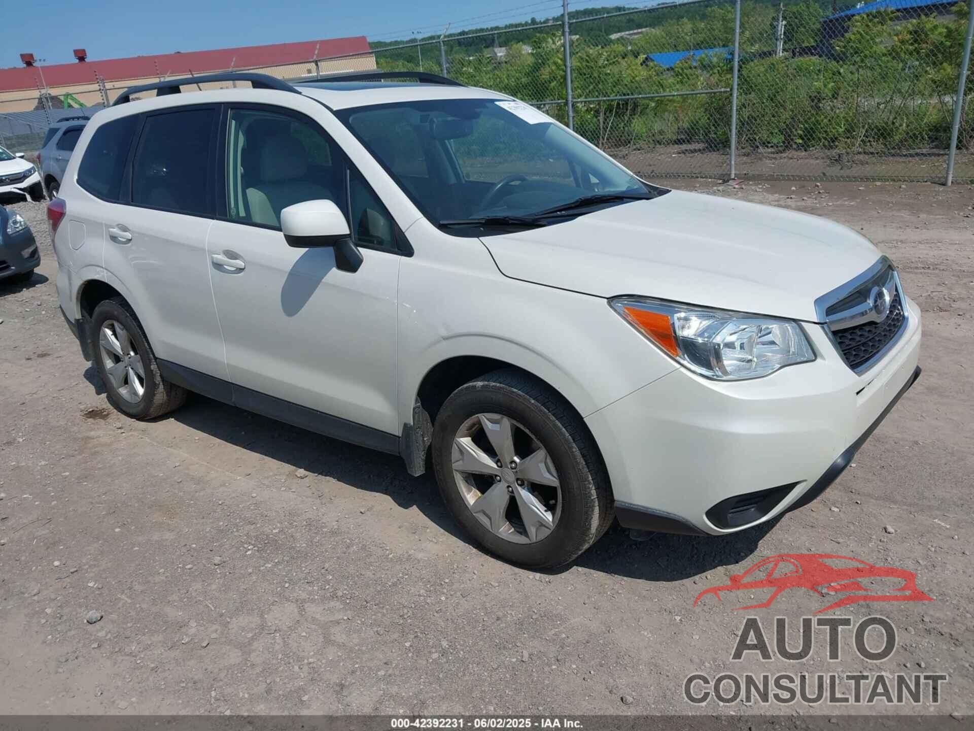 SUBARU FORESTER 2015 - JF2SJAFC8FH589632