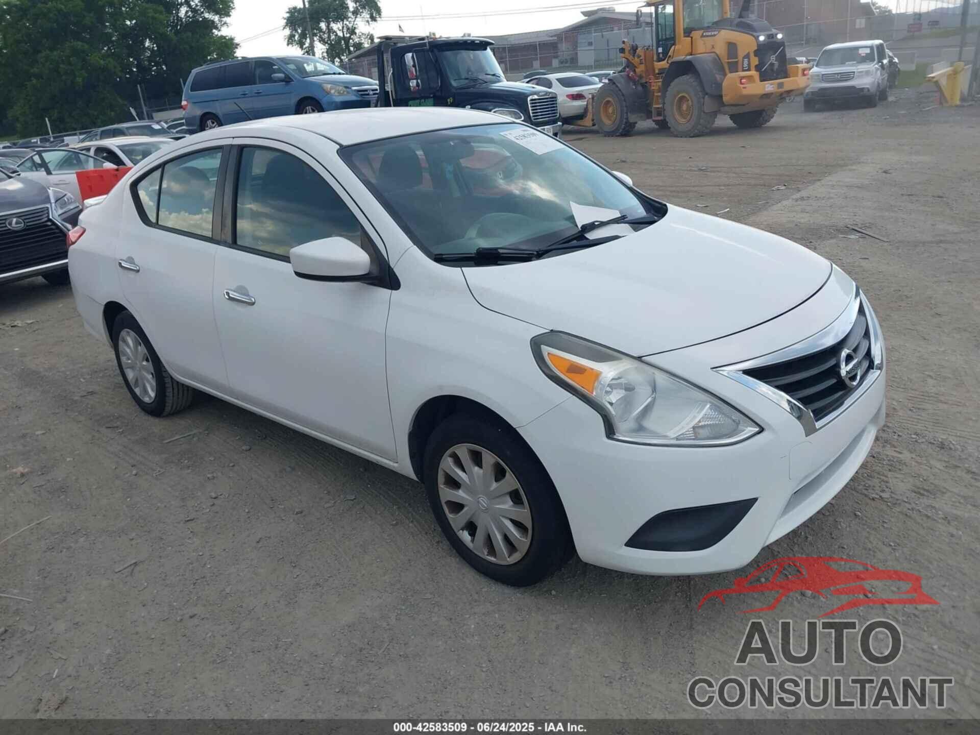NISSAN VERSA 2016 - 3N1CN7AP9GL871661