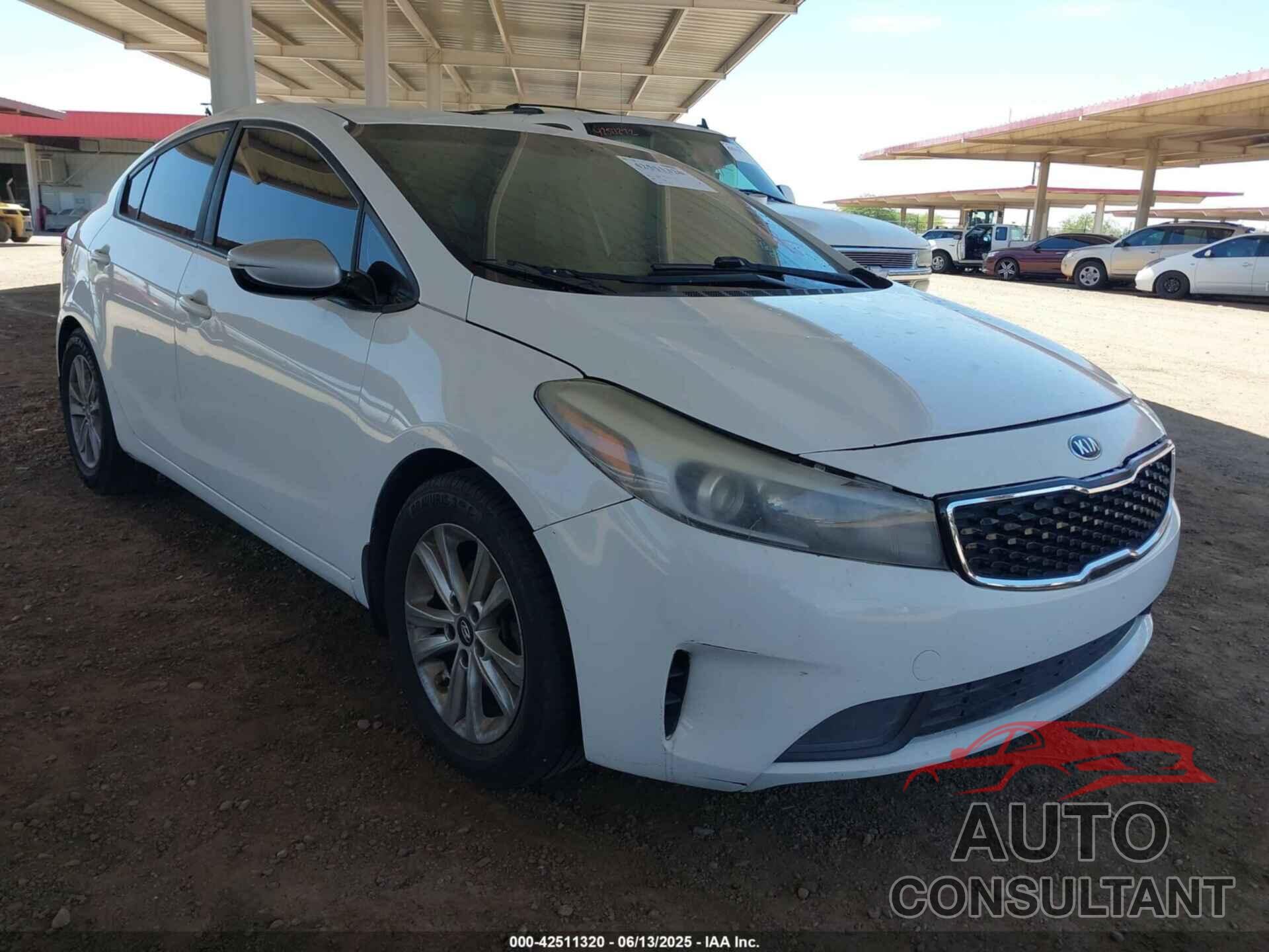 KIA FORTE 2017 - 3KPFK4A70HE108855