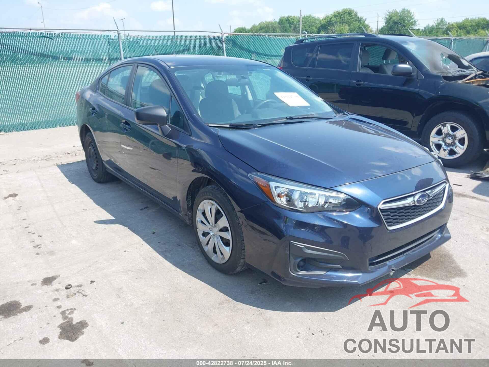 SUBARU IMPREZA 2019 - 4S3GKAB65K3606203