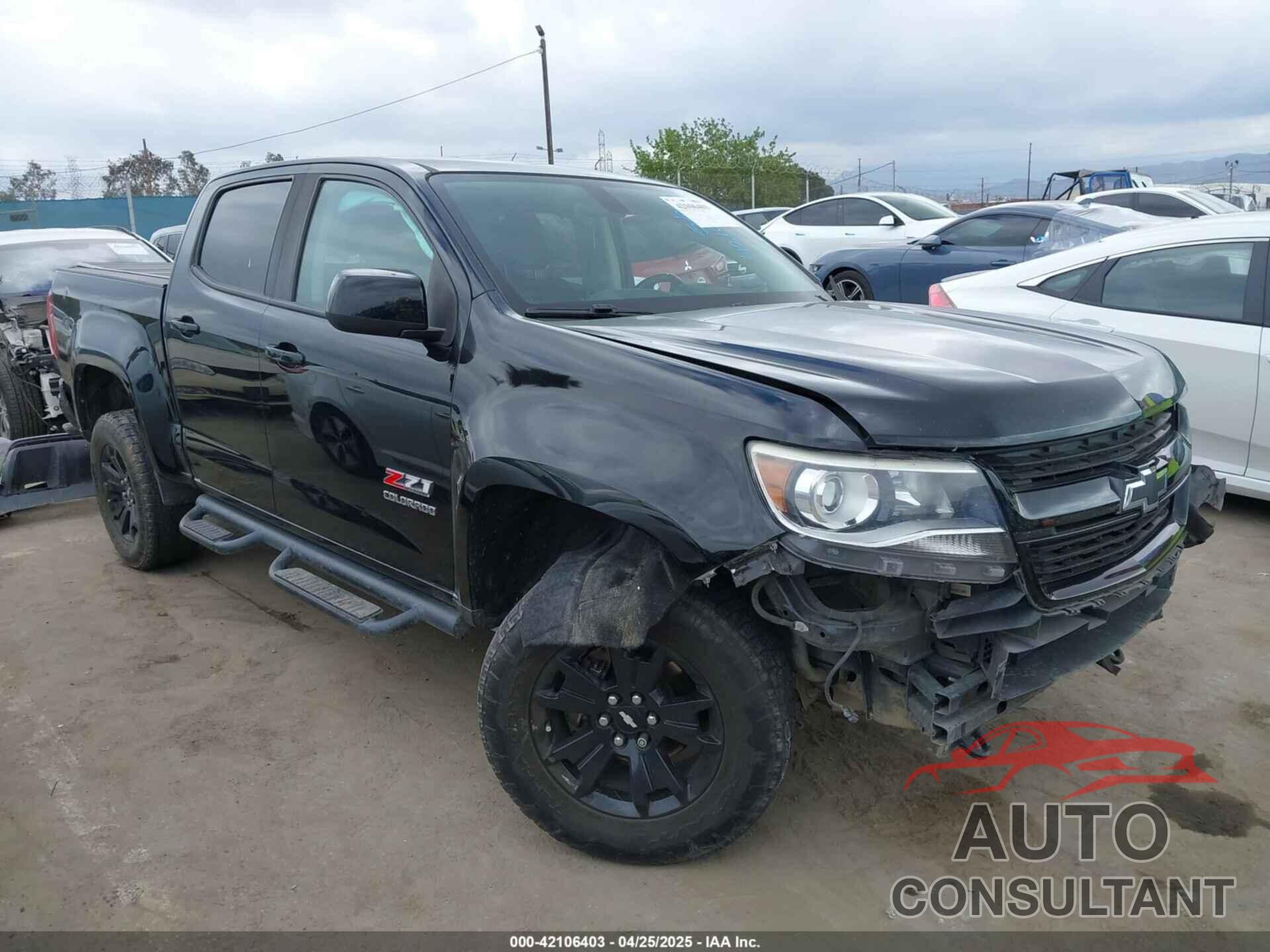 CHEVROLET COLORADO 2017 - 1GCGTDEN0H1237112